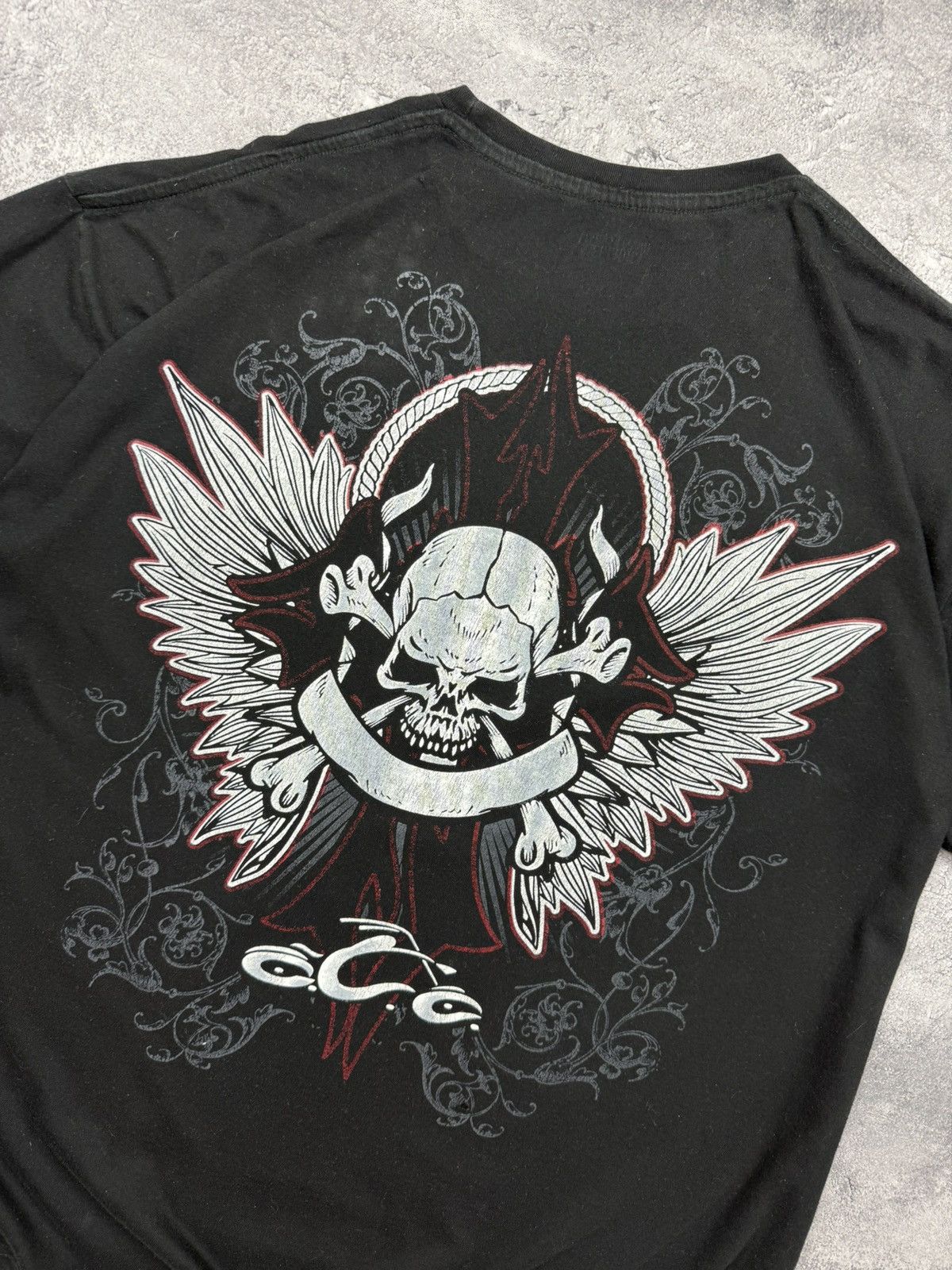 West Coast Choppers Vintage Orange County Choppers Big Logo T-Shirt Y2K Boxy Tee Size US XXL / EU 58 / 5 - 13 Thumbnail