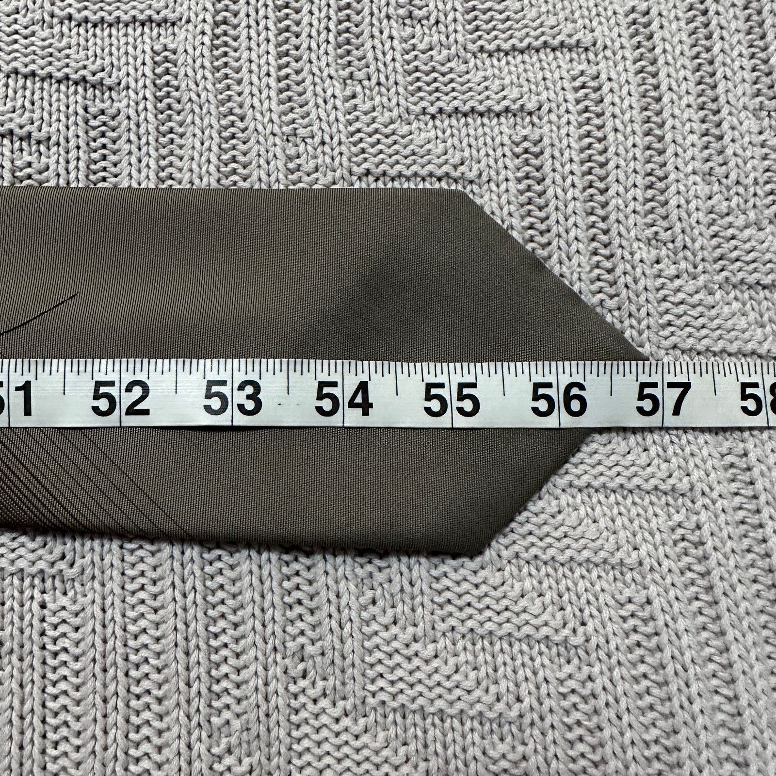 Vintage Vintage Poppy gray silver whimsical men's tie Size ONE SIZE - 4 Thumbnail