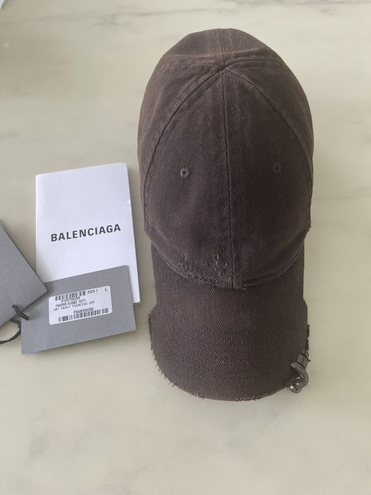 Balenciaga Balenciaga Mud Show 23 Heavy Piercing Cap | Grailed