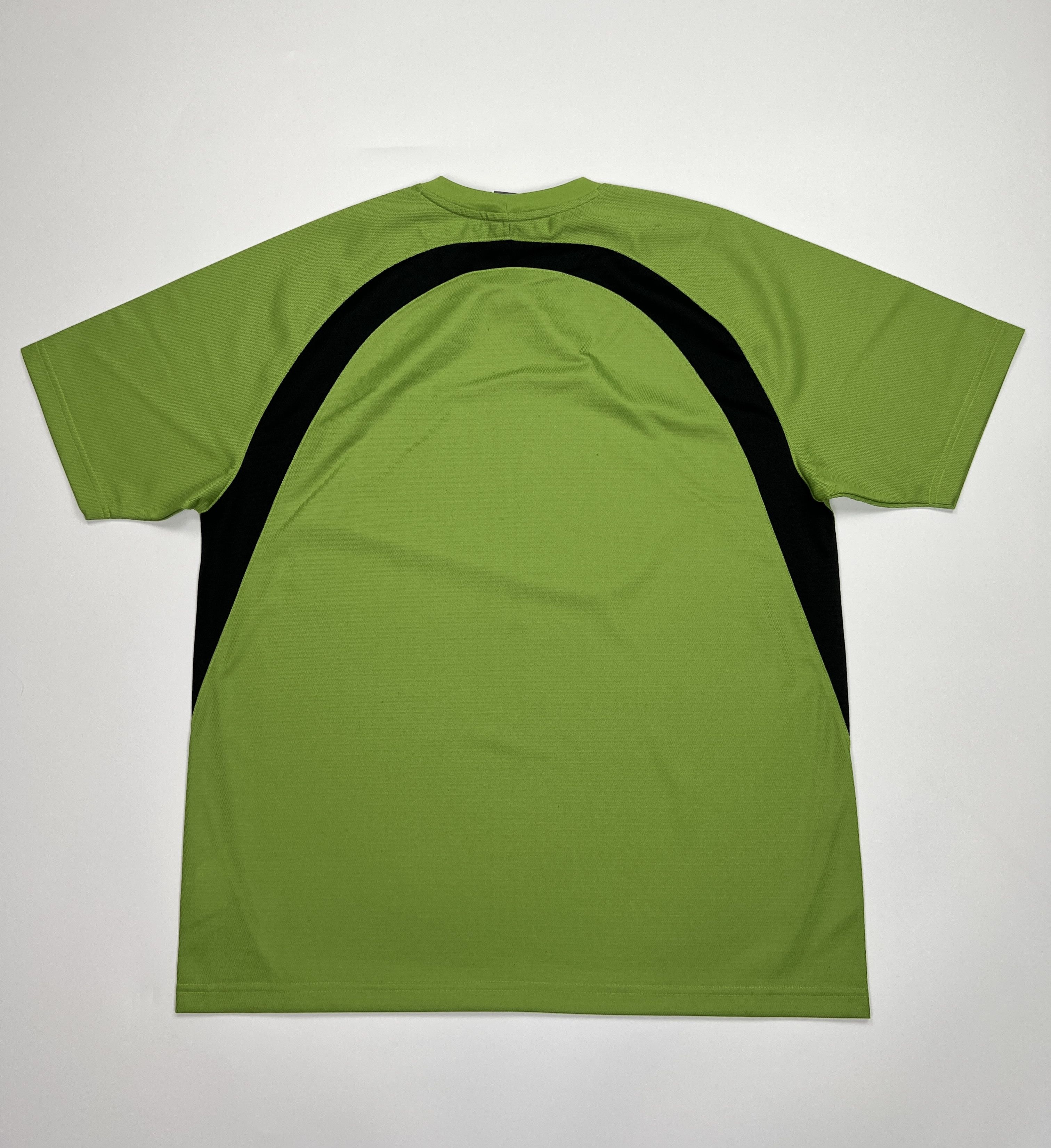 Nike Vintage y2k Nike TN Style Green Jersey Shirt Small Swoosh Size US L / EU 52-54 / 3 - 2 Thumbnail