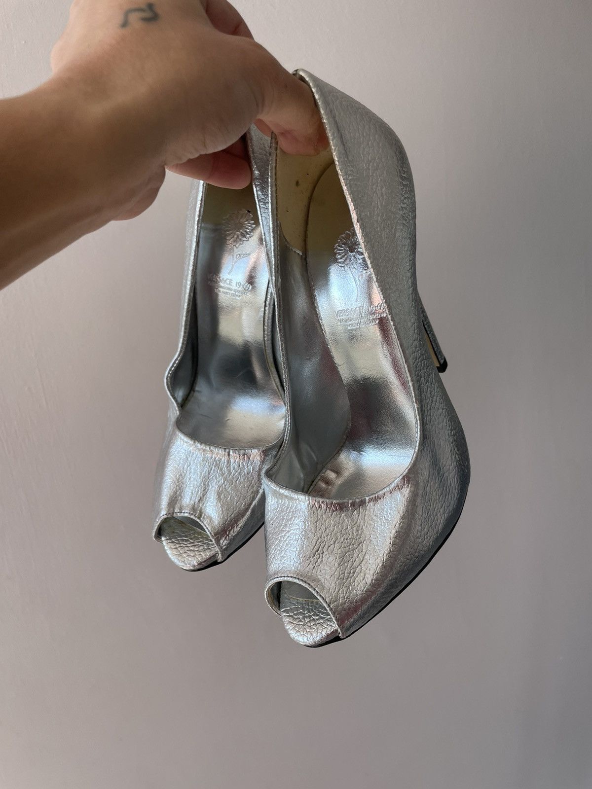 Versace Versace vintage heels Size US 6.5 / IT 36.5 - 14 Thumbnail