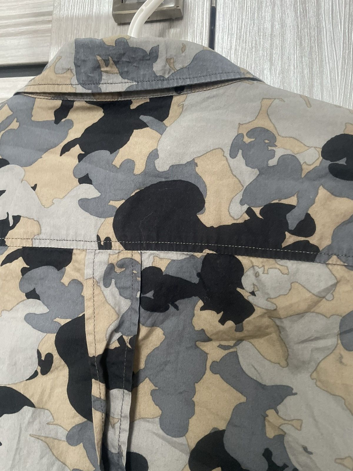 Iceberg × Peanuts Iceberg Snoopy Monogram Shirt Camo Logo Longsleeve Ice Size US XL / EU 56 / 4 - 13 Thumbnail