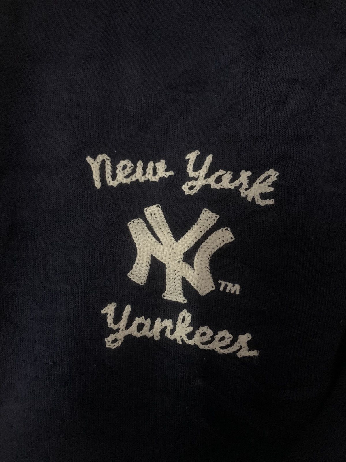 MLB × New York Yankees × Uniqlo Vintage 2006 New York Yankees Sweater Size US L / EU 52-54 / 3 - 3 Thumbnail