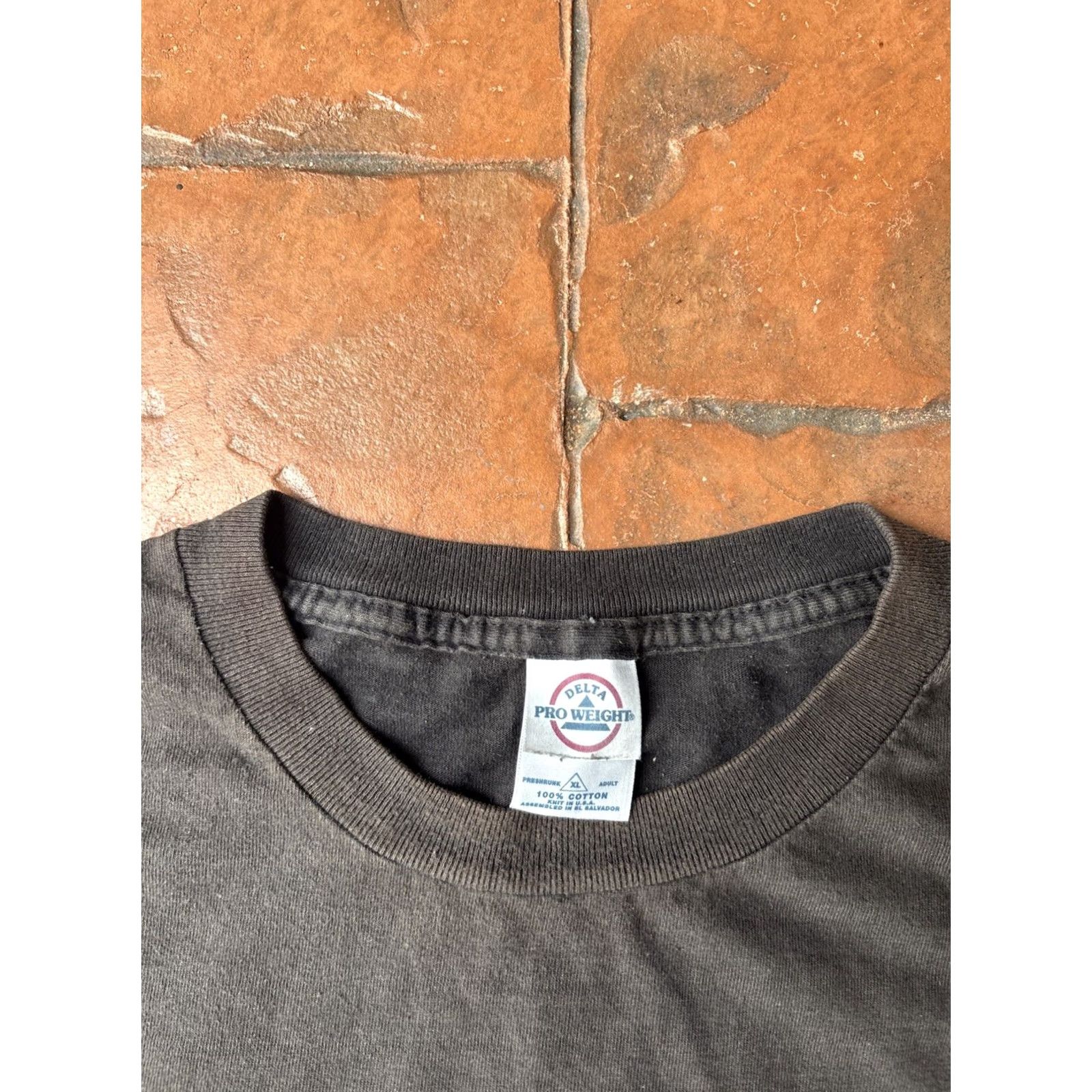 Delta VINTAGE The Hog Pen California Motorcycle T-Shirt XL Black Men Crew Neck Delta 90s Biker Rock USA Logo Shirt Size US XL / EU 56 / 4 - 5 Thumbnail