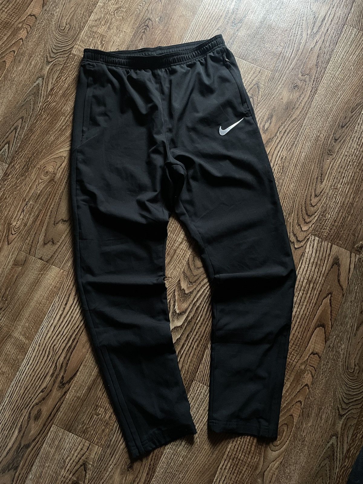 Nike Vintage Nike Track Pants Nylon Swoosh Rare y2k gorpcore Size US 32 / EU 48 - 3 Thumbnail
