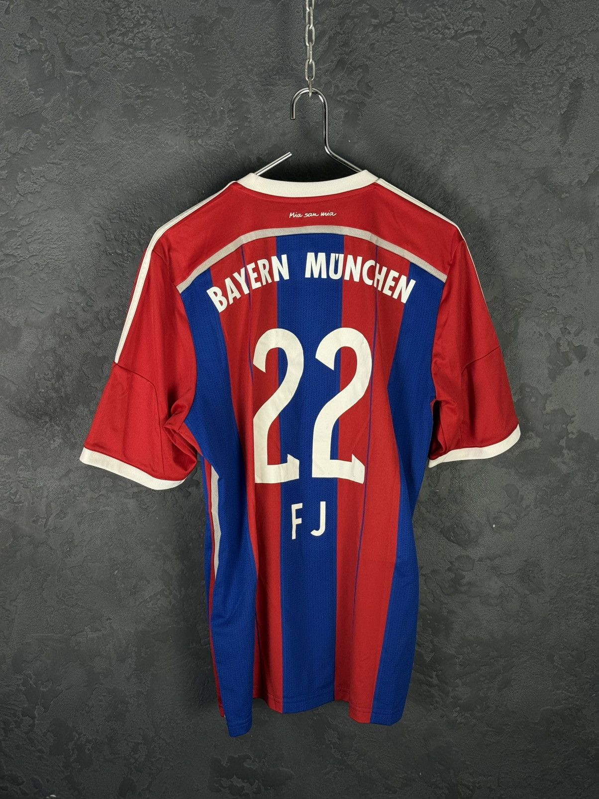 Adidas Adidas FC Bayern Munich 2014/2015 Home Soccer Jersey Size US L / EU 52-54 / 3 - 5 Thumbnail