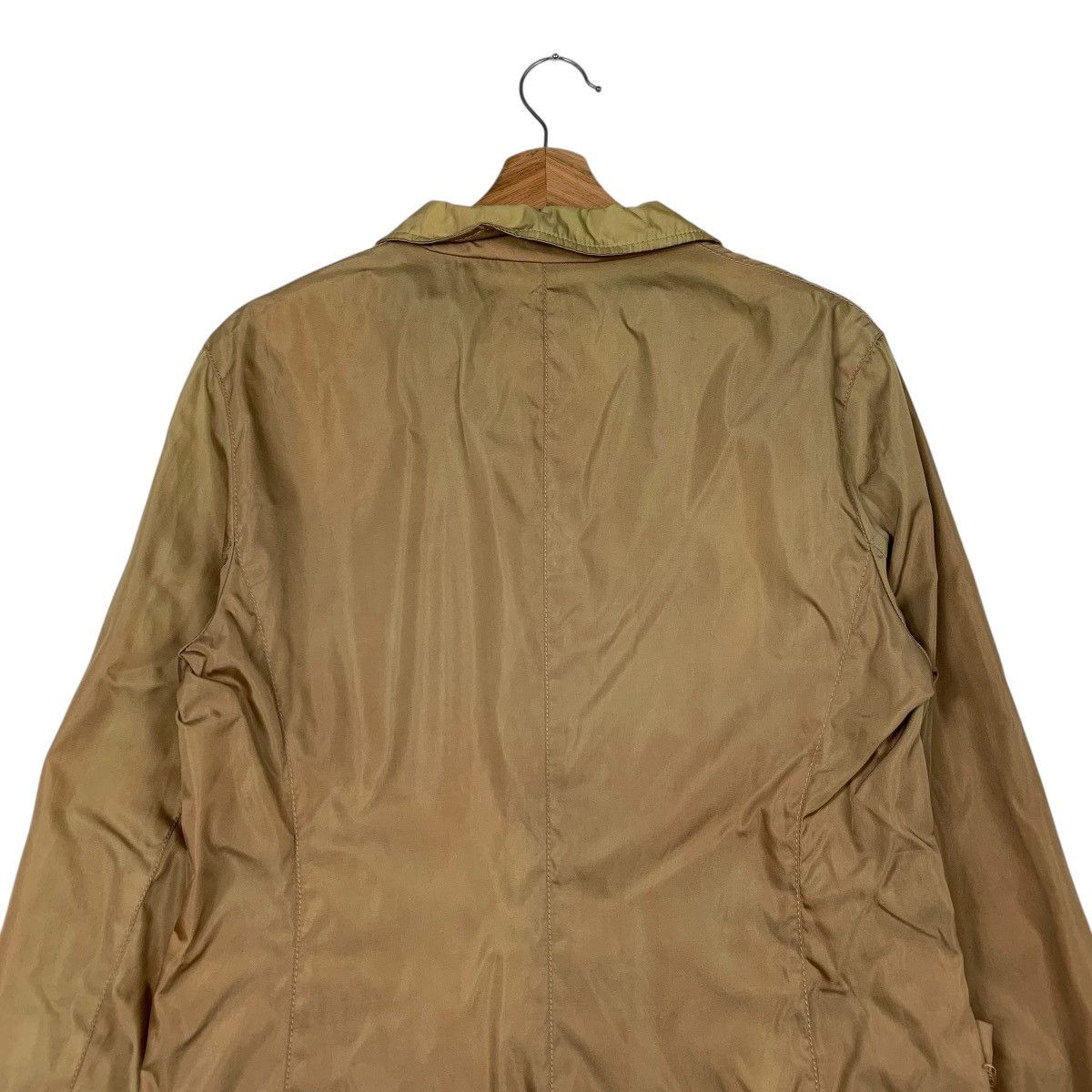 Prada Vintage Prada Made In Italy Brown Women Jacket Size XL / US 12-14 / IT 48-50 - 8 Thumbnail