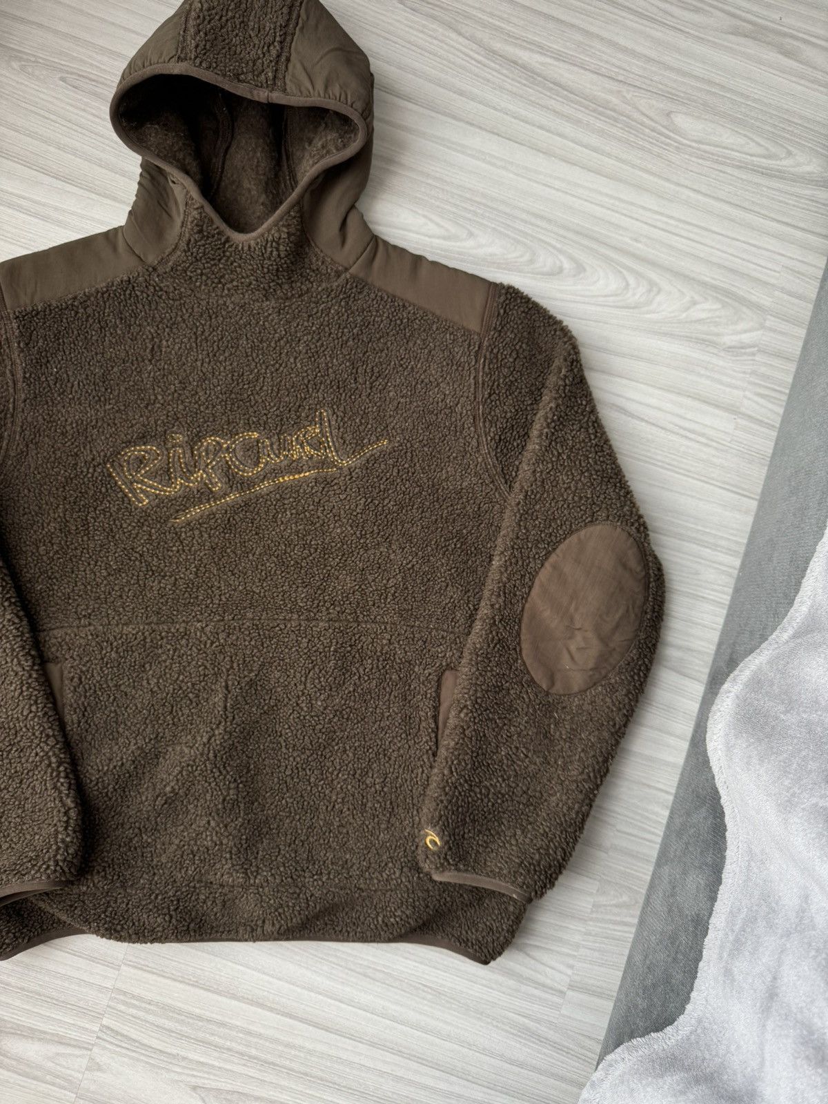 Rip Curl × Vintage Vintage Rip Curl Deep Pile Fleece Balaclava Hood Size US M / EU 48-50 / 2 - 3 Thumbnail