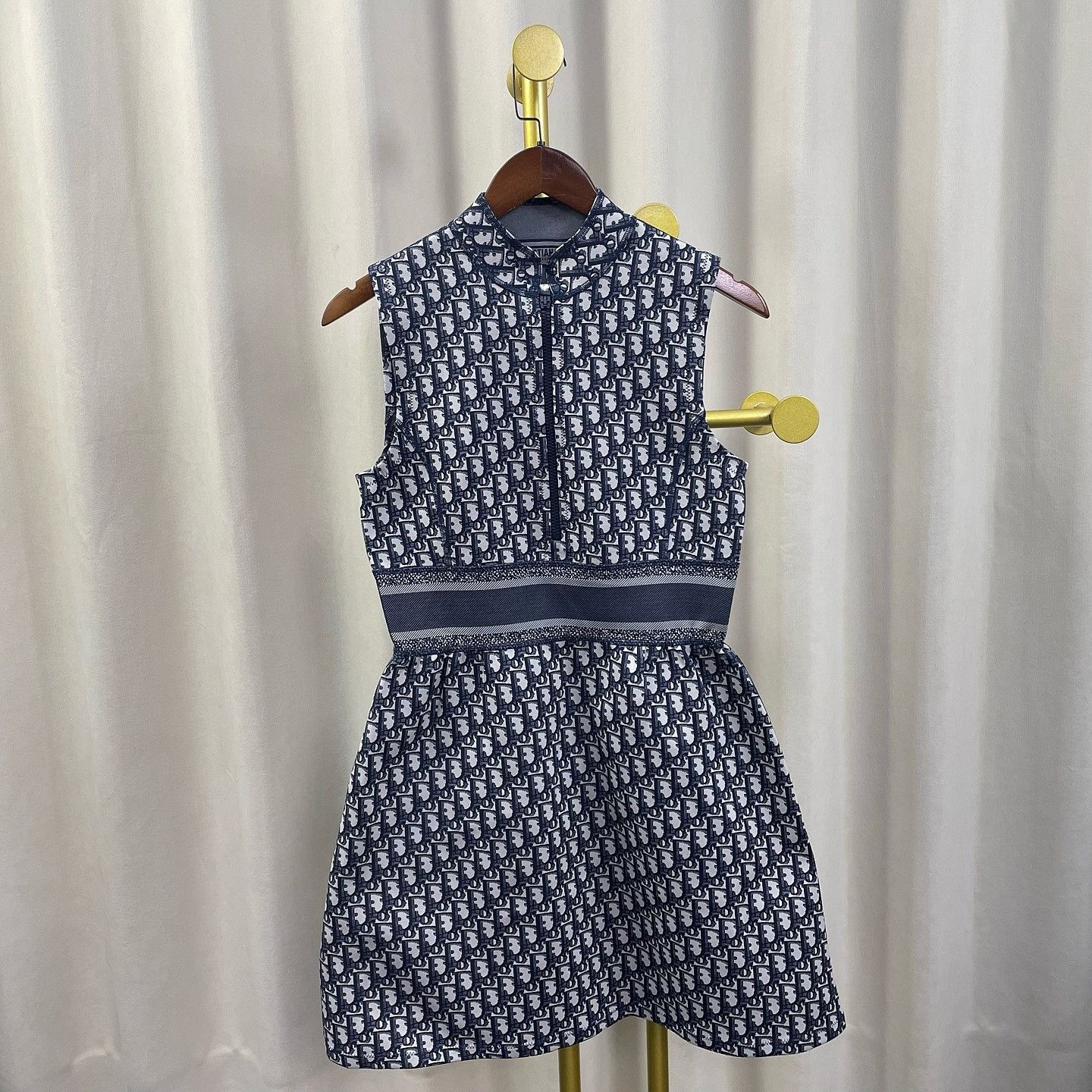 Dior Dior Oblique Monogram Mini Dress Size 38 Size S / US 4 / IT 40 - 1 Thumbnail