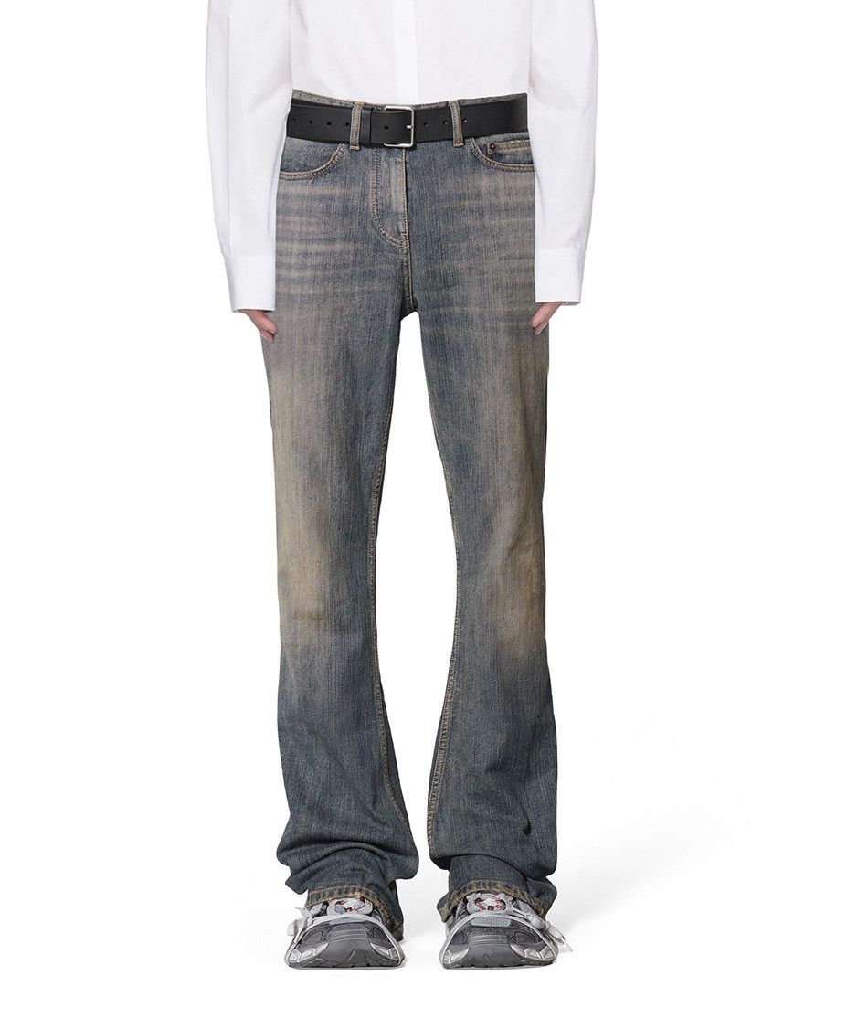 Japanese Brand × Jean American washed retro men'sstreet versatile flared jeans Size US 32 / EU 48 - 1 Thumbnail