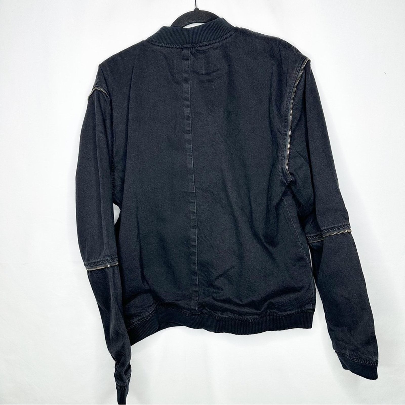 Sandrine Rose SANDRINE ROSE Black Zip Bomber NWT in Medium Size M / US 6-8 / IT 42-44 - 8 Thumbnail