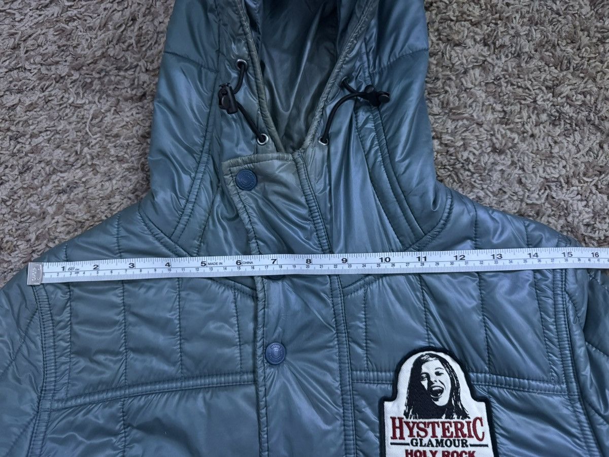 Hysteric Glamour Hysteric glamour medium green puffer jacket with patches Size US M / EU 48-50 / 2 - 10 Thumbnail