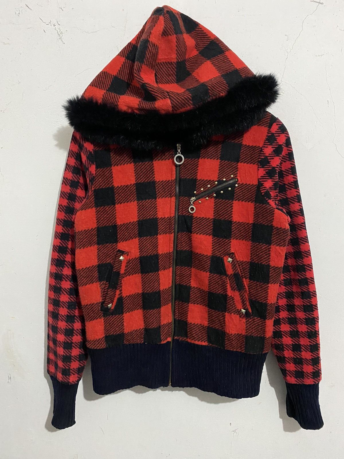 14th Addiction Japanese Fur Hoodie Glamour Girl Size US M / EU 48-50 / 2 - 2 Thumbnail
