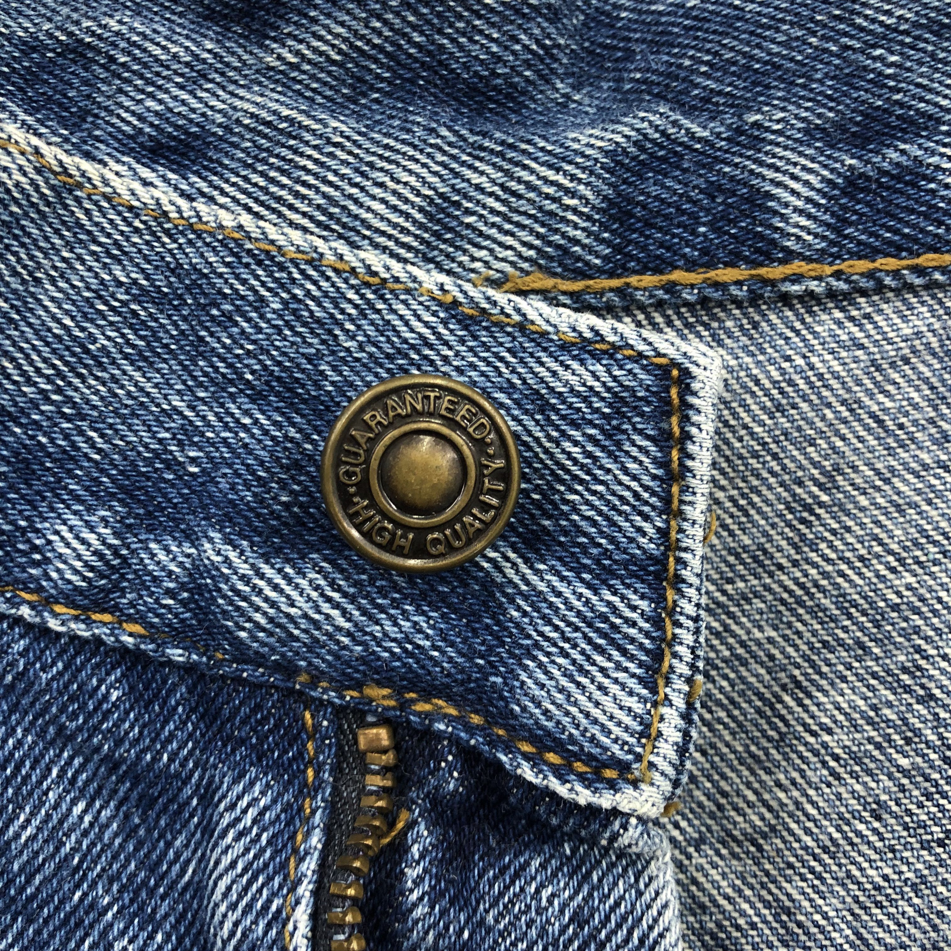 Japanese Brand Crazy Y2K/2000s Japanese Faded Jnco Style Baggy Jeans Denim Size US 32 / EU 48 - 7 Thumbnail