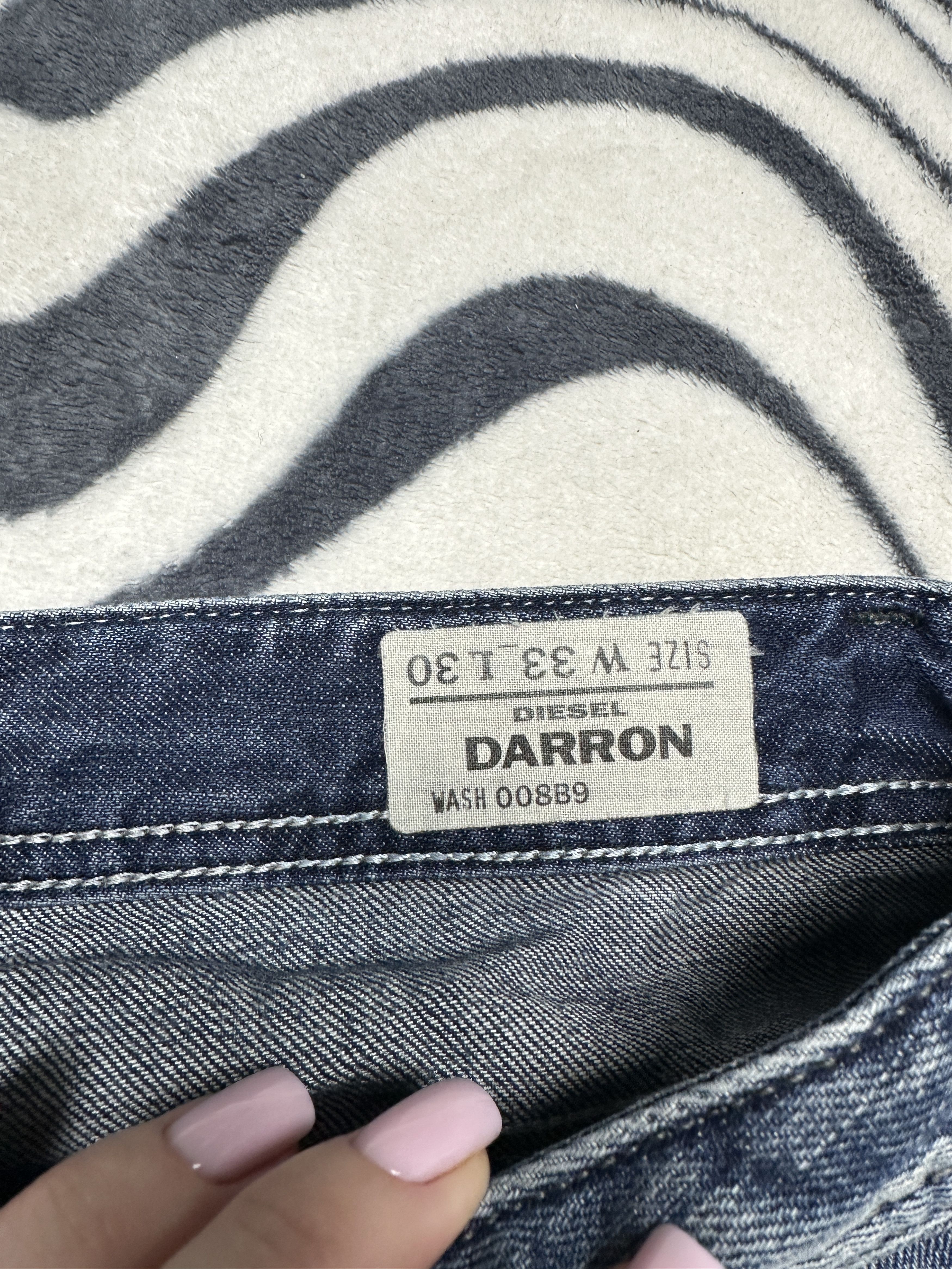 Diesel Diesel Darron Mens Denim Pants Jeans Size US 33 - 3 Thumbnail