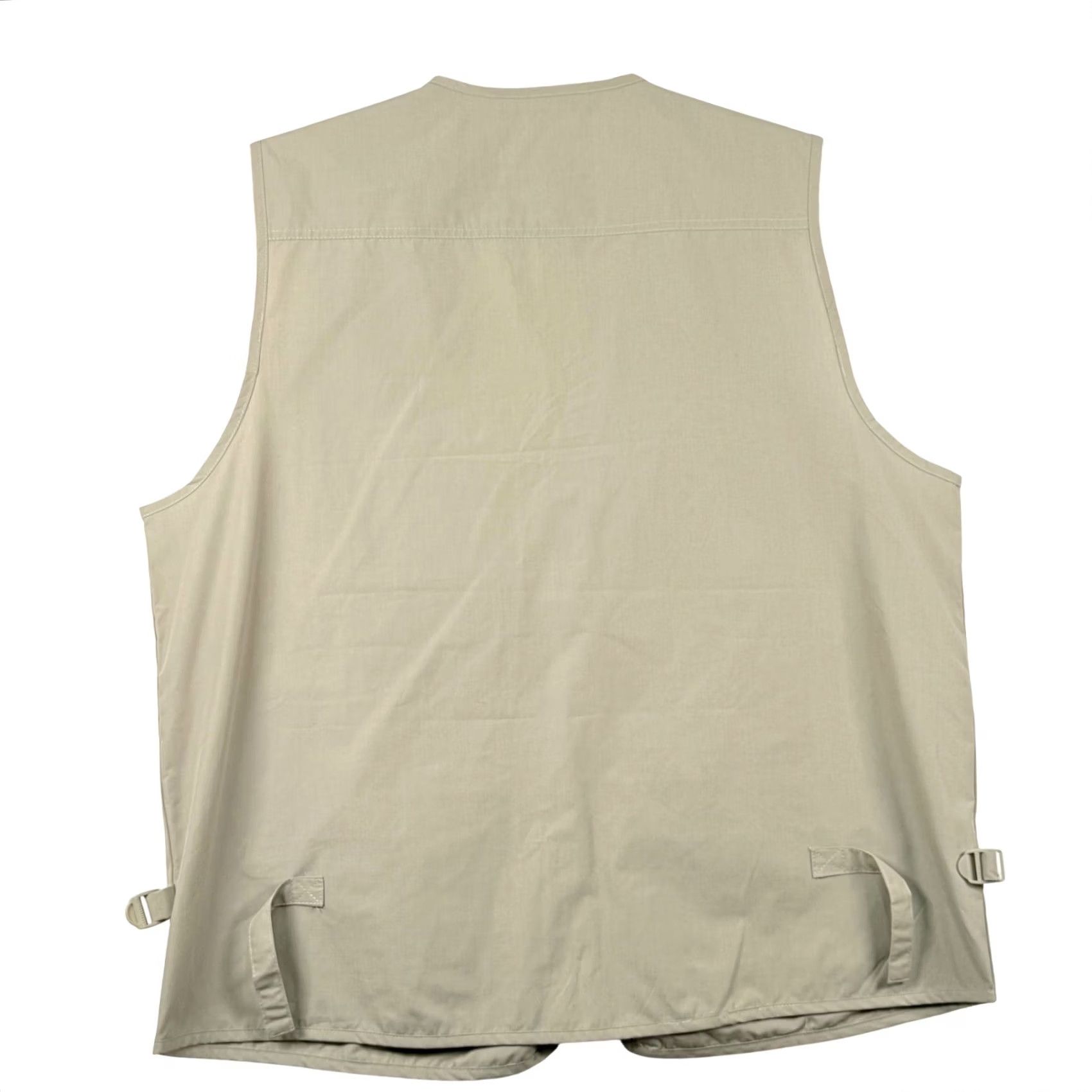 Vintage OlympinA XL Utility Vest Khaki 14 Pockets Fishing Safari Tactical Gorpcore EUC Vest Men XL Khaki Tan Pockets 14 Full Zip Breathable Camouflage? Size US XL / EU 56 / 4 - 3 Thumbnail