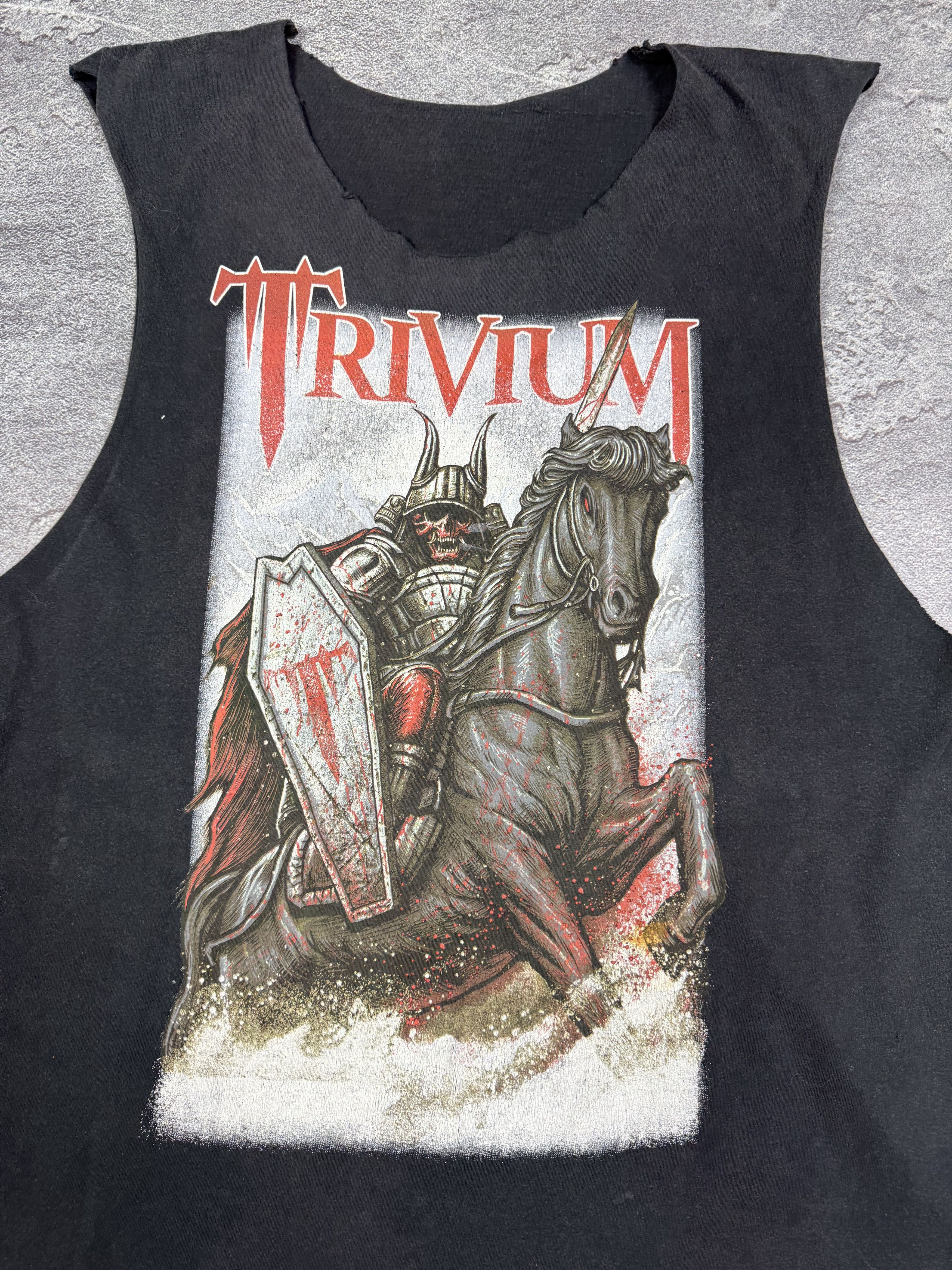 Band Tees Trivium Faded Rock Gothic Tank Top Shirt Size XL Streetwear Size US XL / EU 56 / 4 - 4 Thumbnail