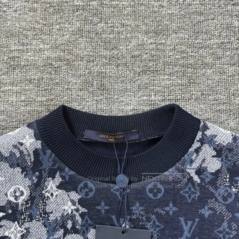 Louis Vuitton Louis Vuitton Men's Blue Cotton Sweatshirt . Size US XS / EU 42 / 0 - 3 Thumbnail