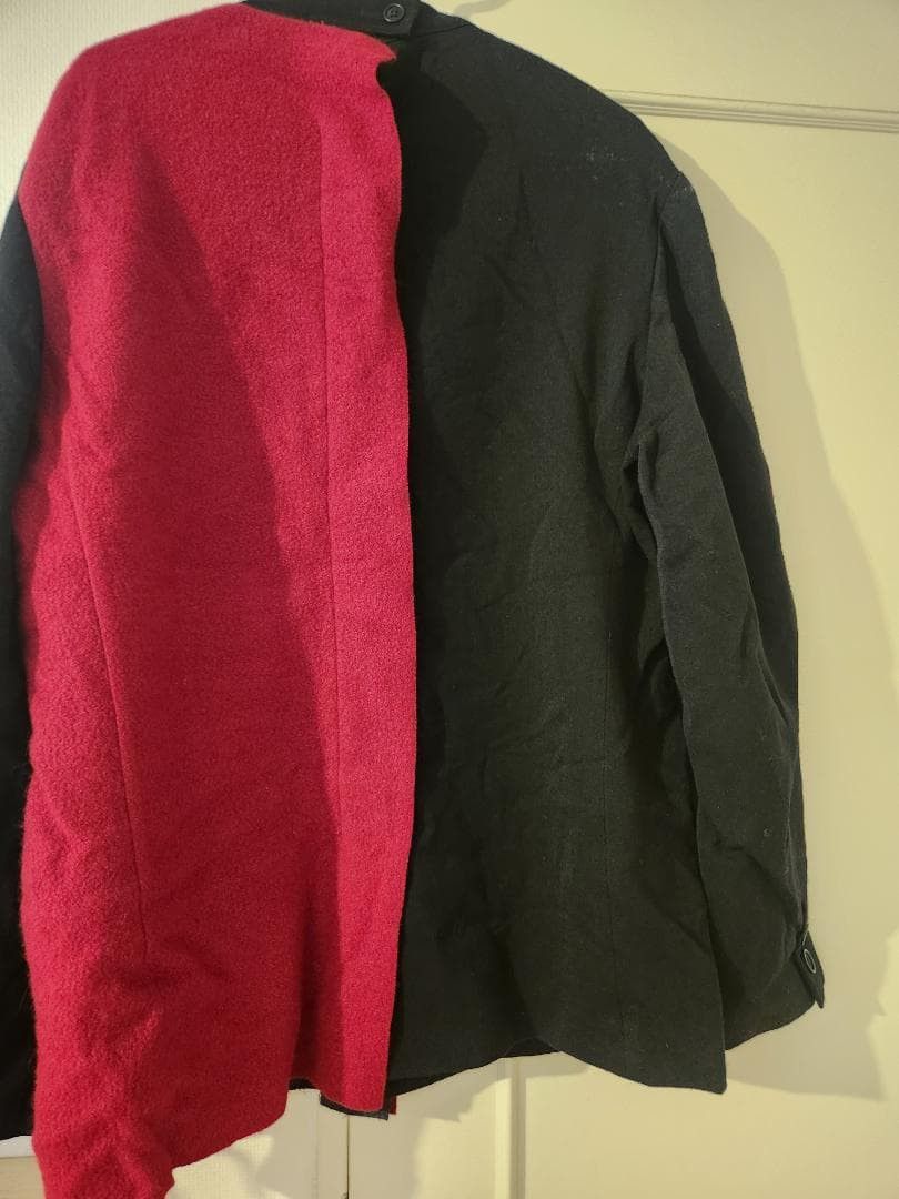 Yohji Yamamoto Pour Homme Layered Jacket Size US L / EU 52-54 / 3 - 3 Thumbnail