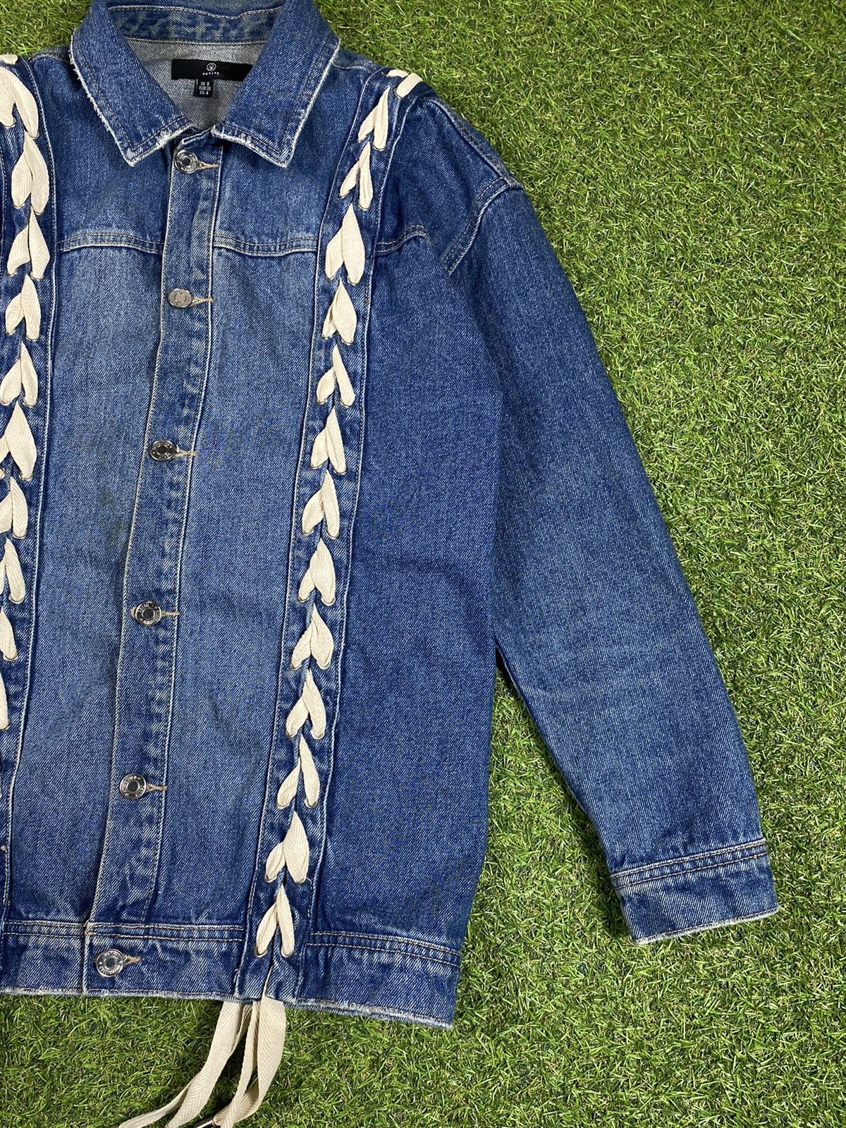 Vintage Vintage Y2K Japanese denim jeans jacket streetwear style Size S / US 4 / IT 40 - 3 Thumbnail