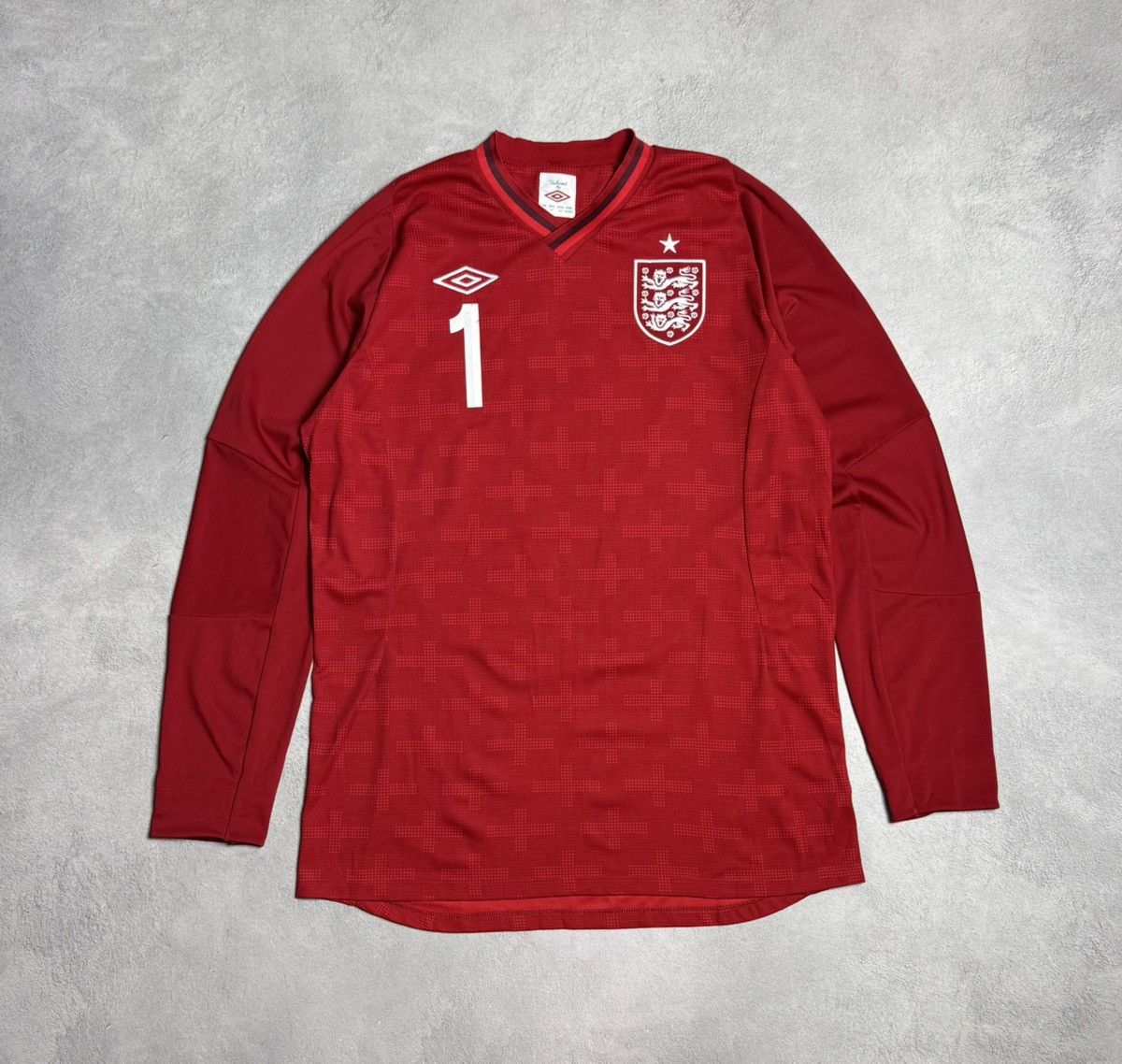 Umbro England 2012 2013 Goalkeeper Shirt Jersey Umbro #1 Hart Size US L / EU 52-54 / 3 - 1 Thumbnail