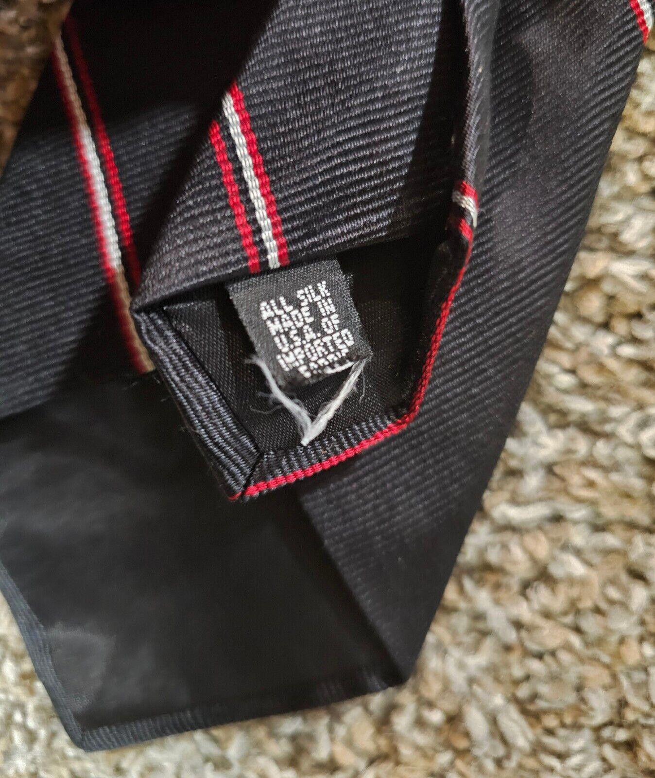 Designer Martin Luther College ALL SILK logo USA MADE necktie Size ONE SIZE - 3 Thumbnail