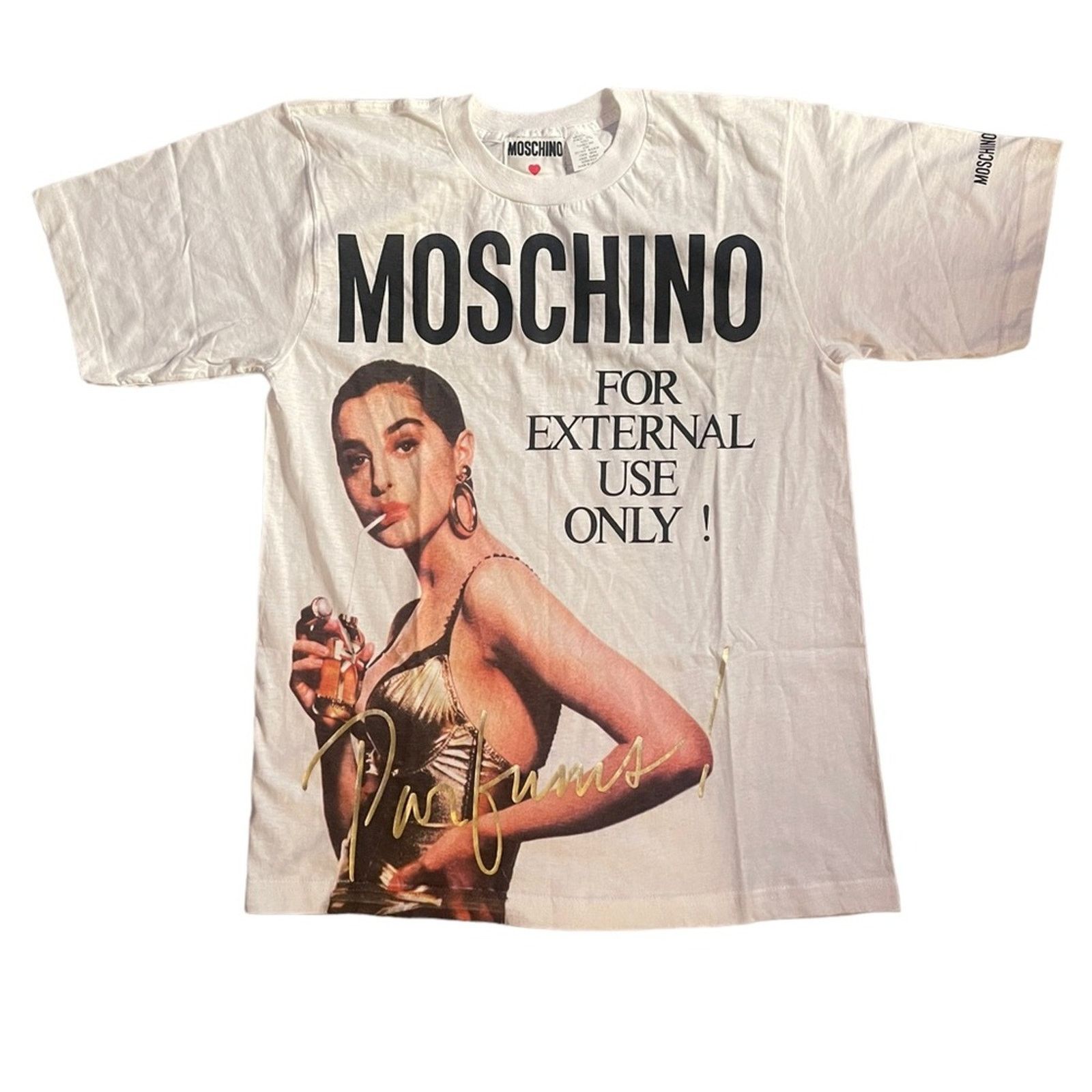 Moschino Moschino Parfums Vintage For External Use Only Promo Top L Size L / US 10 / IT 46 - 1 Thumbnail