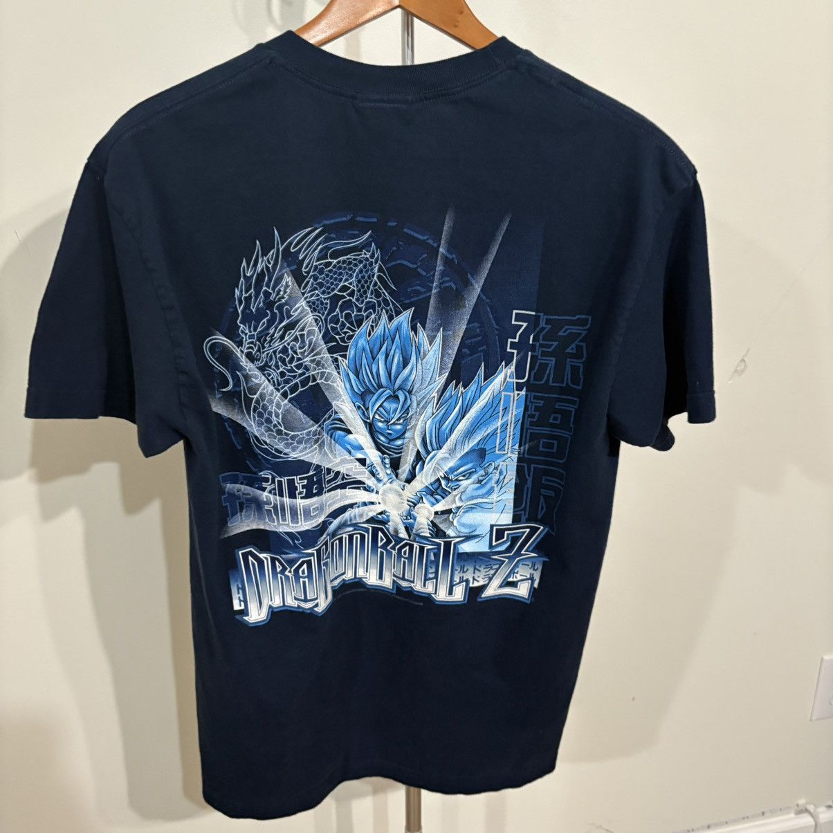 Japanese Brand × Vintage Vintage Dragonball Z Goku & Gohan large print shirt Size US L / EU 52-54 / 3 - 1 Thumbnail