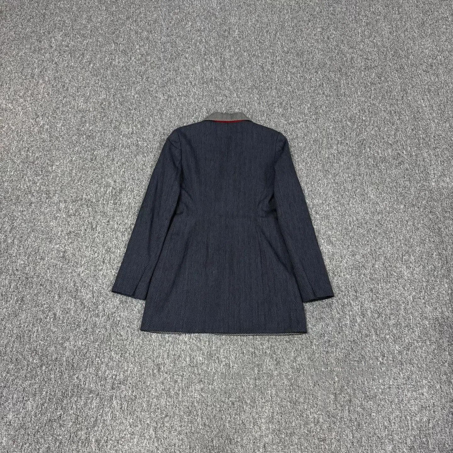 Dior Dior Color contrast fishbone pattern, medium-length, woole Size S / US 4 / IT 40 - 2 Thumbnail