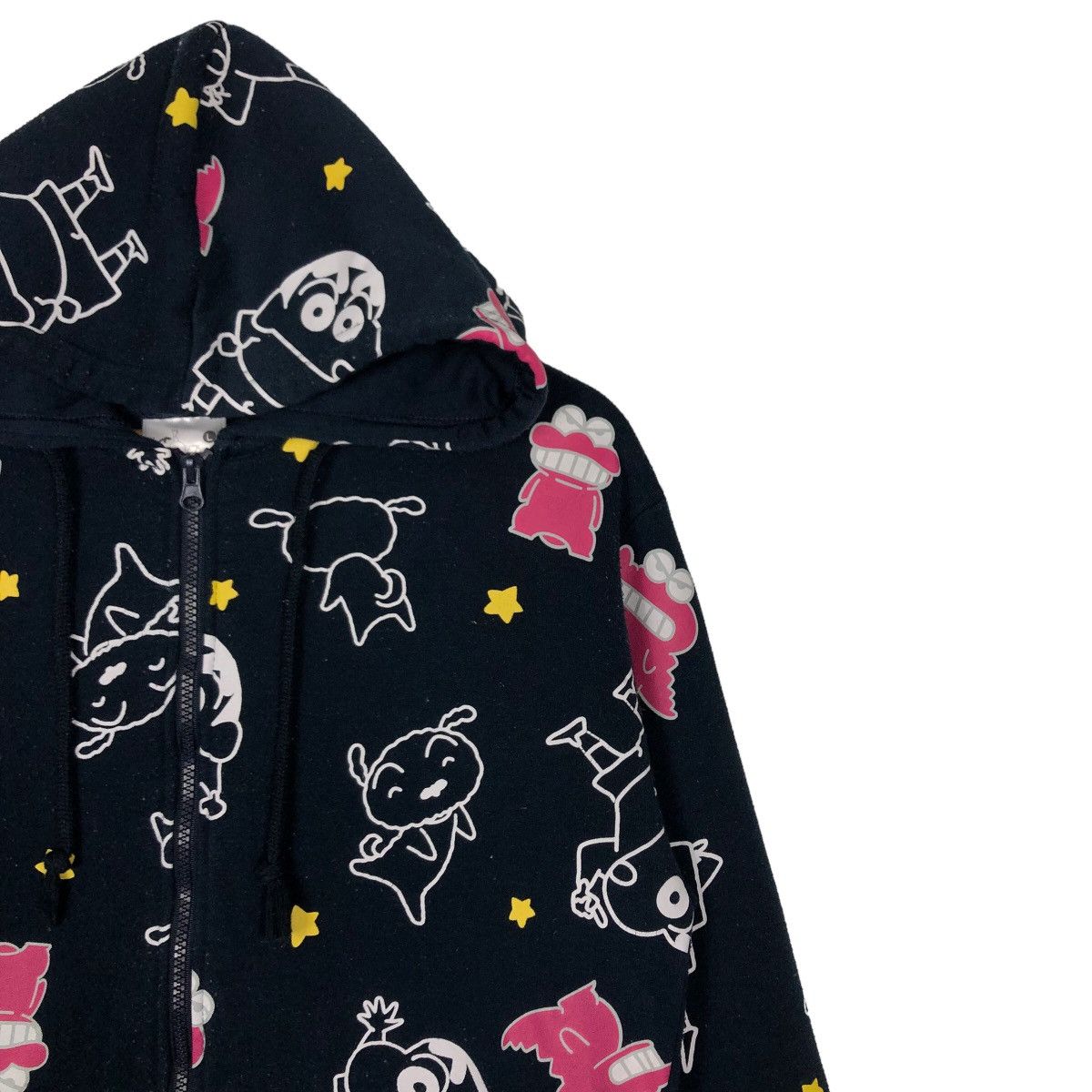 Japanese Brand 🔥90’s Vintage Cartoon Drama Shin Chan Japan Hoodie Big Logo Size US L / EU 52-54 / 3 - 6 Thumbnail