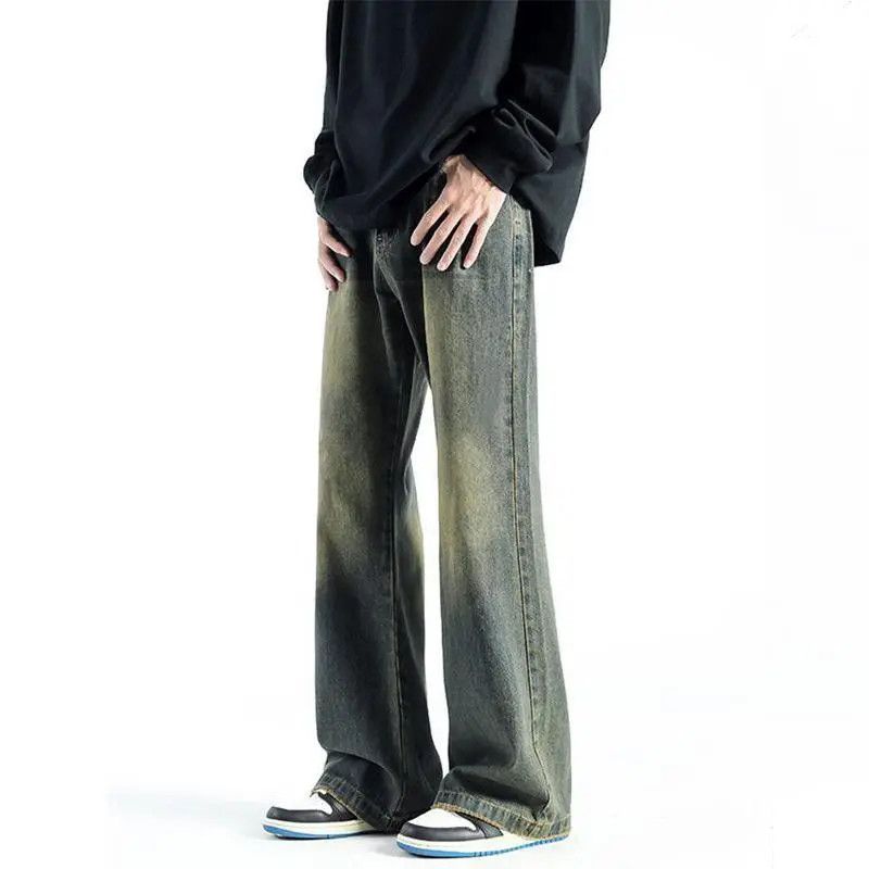 Japanese Brand × Jean Loose straight leg high street jeans Size US 32 / EU 48 - 1 Thumbnail