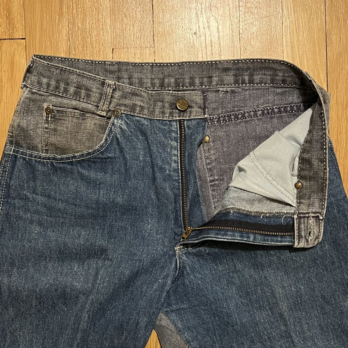 Other Vintage Cotler Made in USA Two Tone Blue Gray Jeans 30x26.5 Size US 30 / EU 46 - 4 Thumbnail