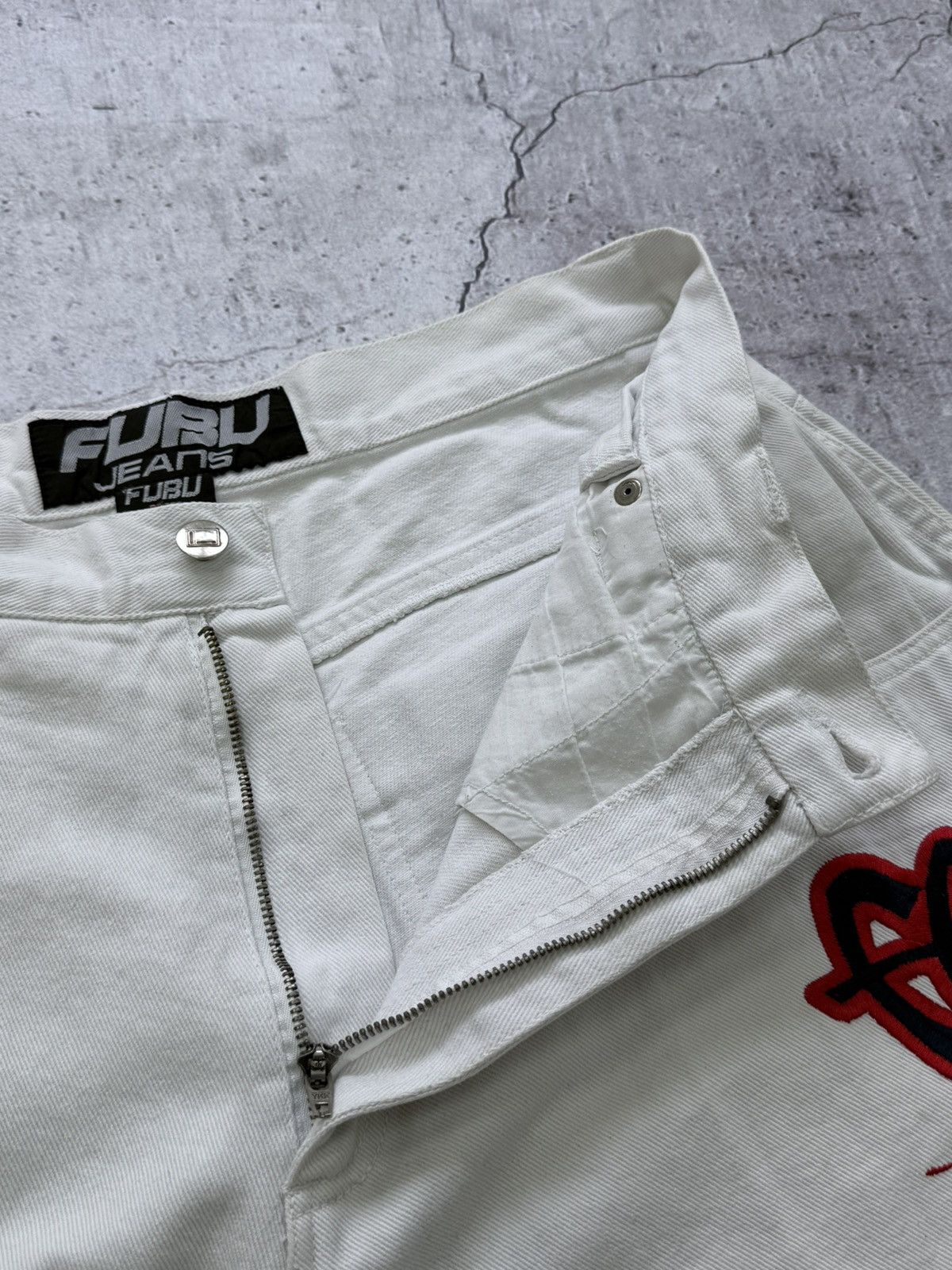 Fubu Vintage 90s Fubu Baggy Rap Pants Size US 36 / EU 52 - 14 Thumbnail