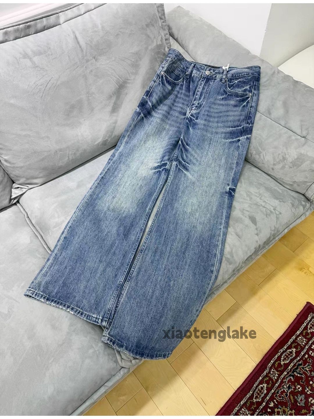 Jean ltx vintage washed faded cleanfit yuppie y2k jeans Size US 32 / EU 48 - 9 Thumbnail