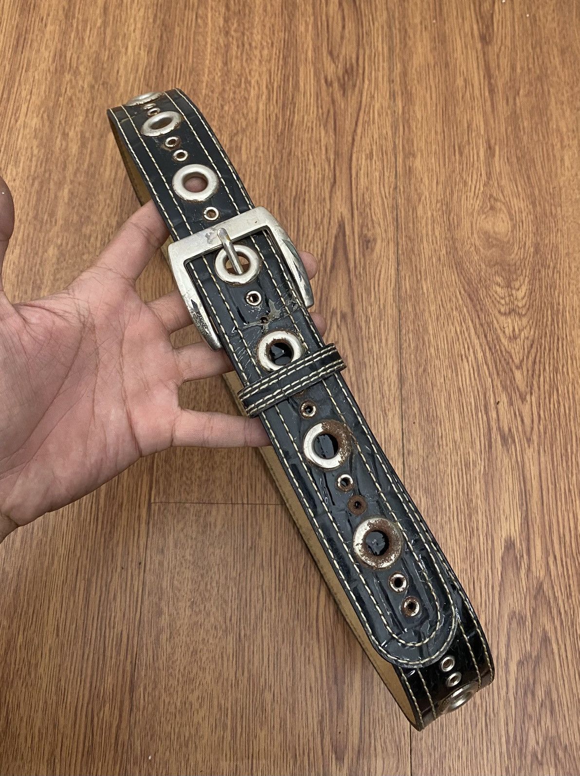 If Six Was Nine Black ringer belt Size ONE SIZE - 2 Thumbnail