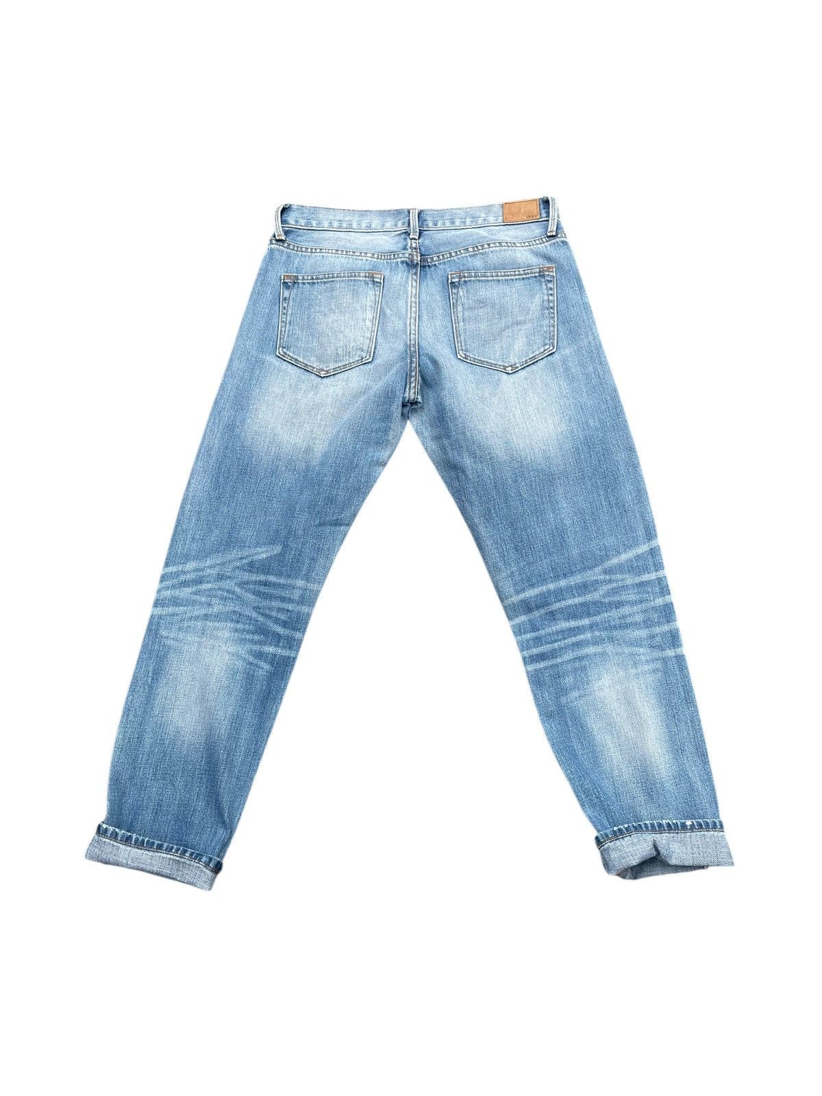 Gap GAP 1969 Distresed Selvedge Jeans Size 30" / US 8 / IT 44 - 9 Thumbnail