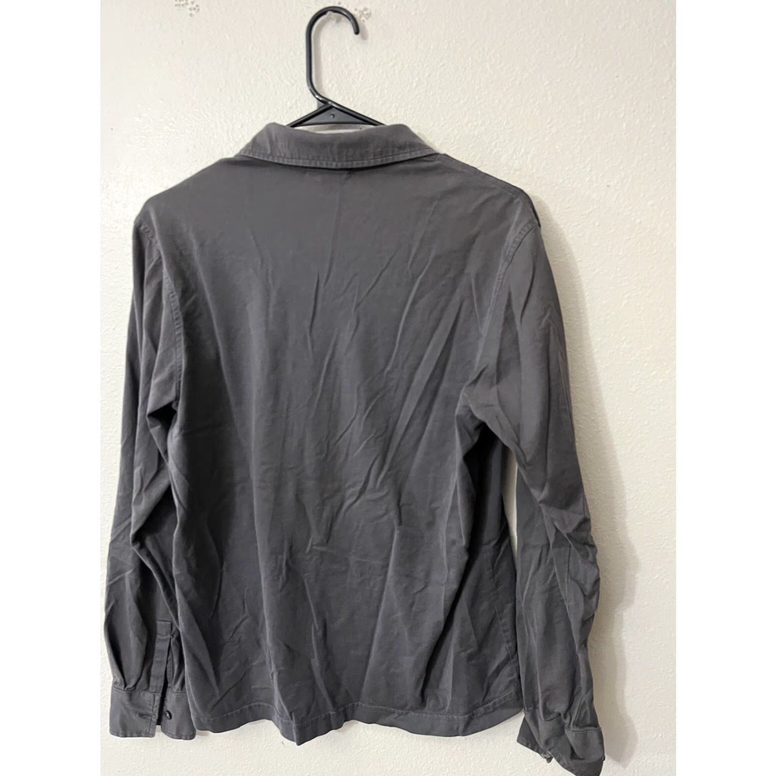 Alfani Alfani Gray Button-Down Shirt Small Gray Embroidery Shirt Mens Small Gray Embroidery Size US S / EU 44-46 / 1 - 3 Thumbnail