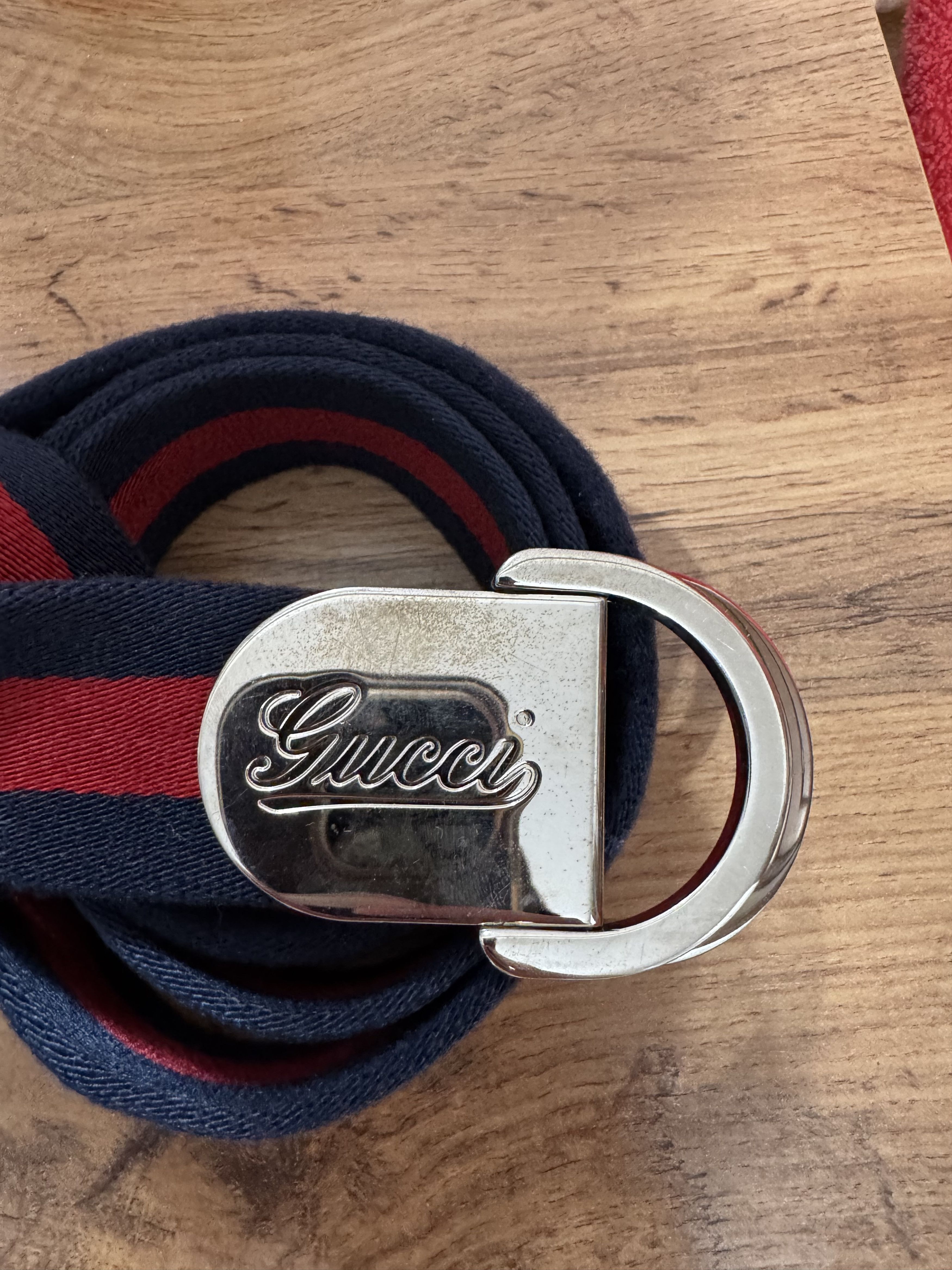 Gucci Gucci vintage authentic web belt Size 42 - 2 Thumbnail