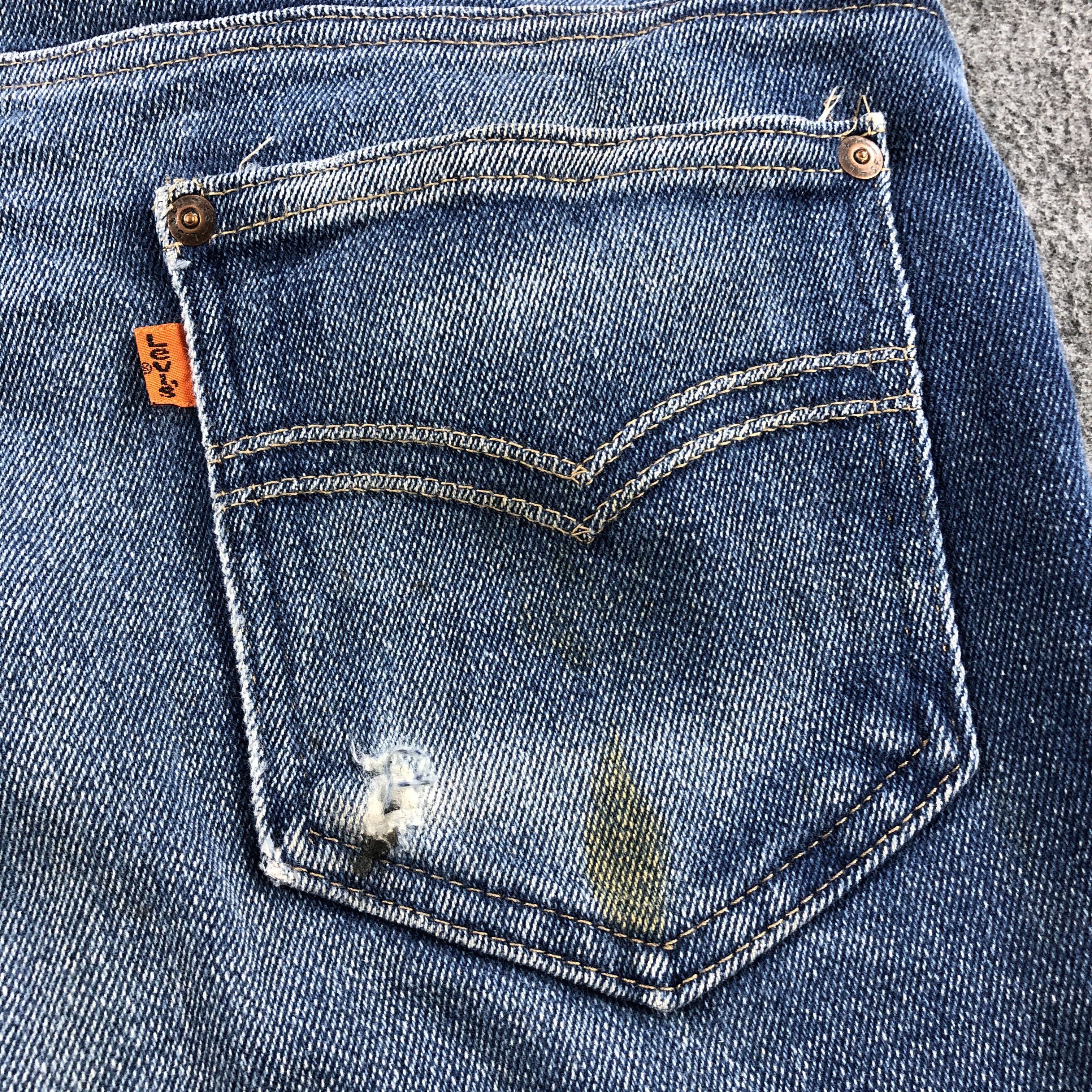 Levi's Vintage Blue Wash Levis Jeans-J2161 Size US 36 / EU 52 - 7 Thumbnail