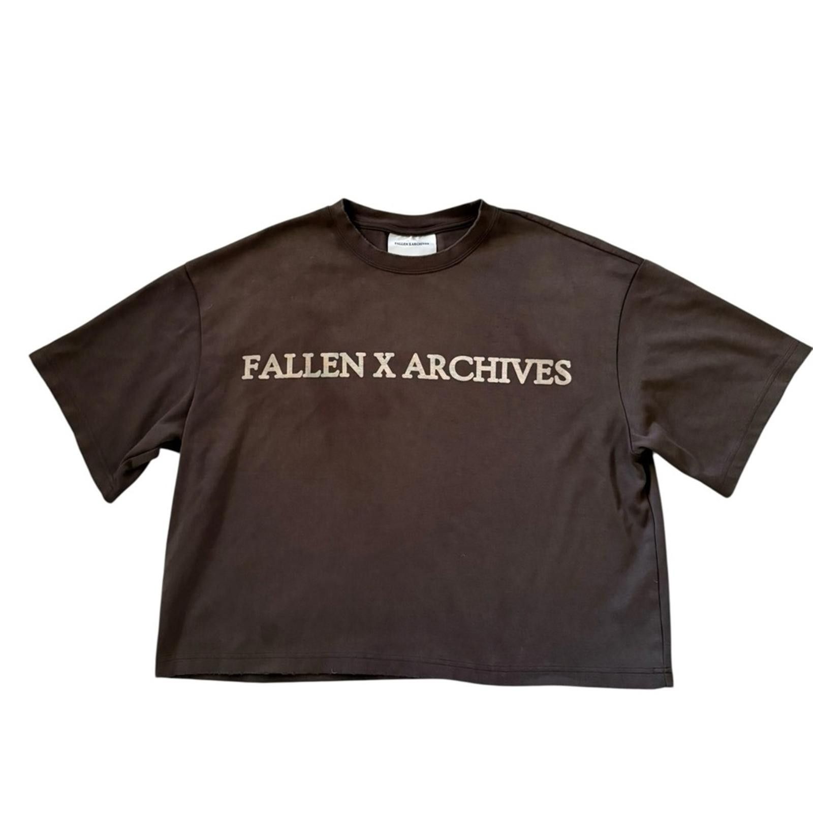 Other Fallen X Archives Eclipses's Shadow Brown Graphic T-Shirt Size US M / EU 48-50 / 2 - 3 Thumbnail