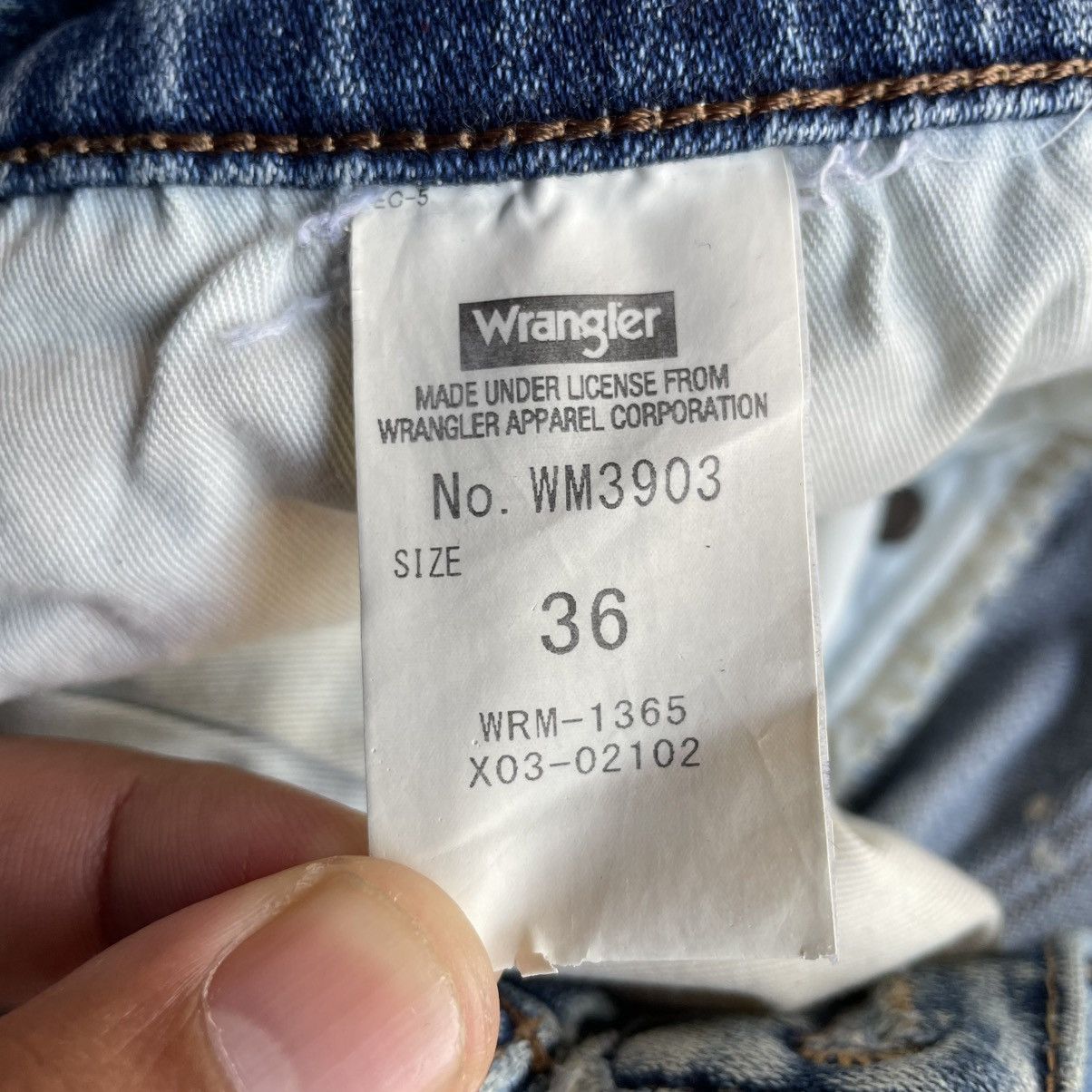 Wrangler 🔥Vintage Wrangler WM3903 Stoned Washed Regular Fit Jeans Size US 35 - 15 Thumbnail