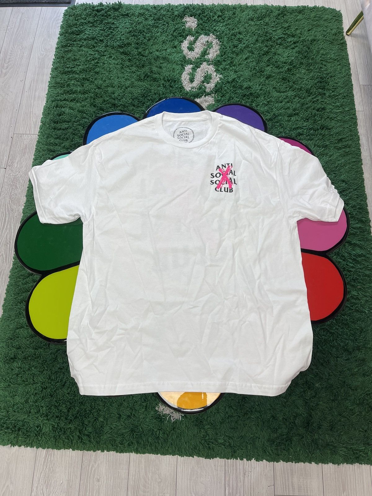 Anti Social Social Club Anti Social Social Club Cancelled White T-shirt Size US XL / EU 56 / 4 - 2 Thumbnail