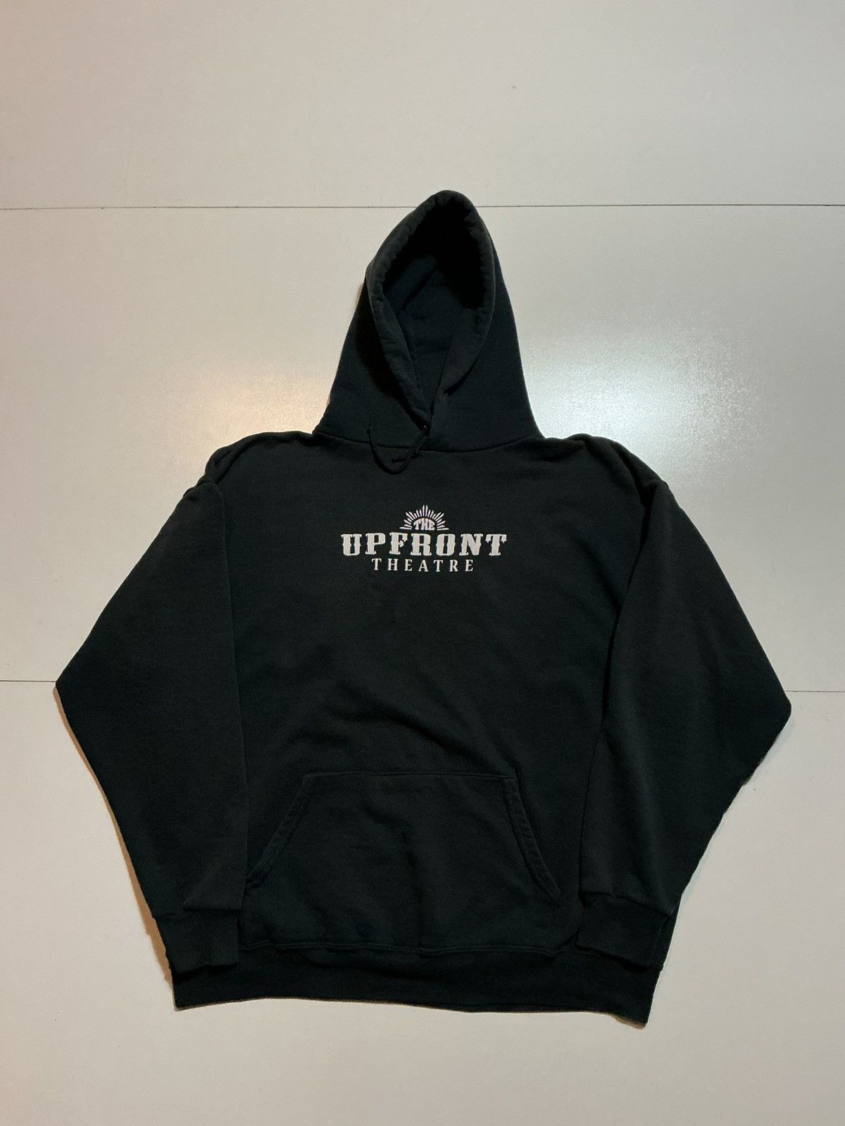 Jerzees Vintage Jerzees The Upfront Theatre Improv Comedy Hoodie Size US XL / EU 56 / 4 - 1 Thumbnail