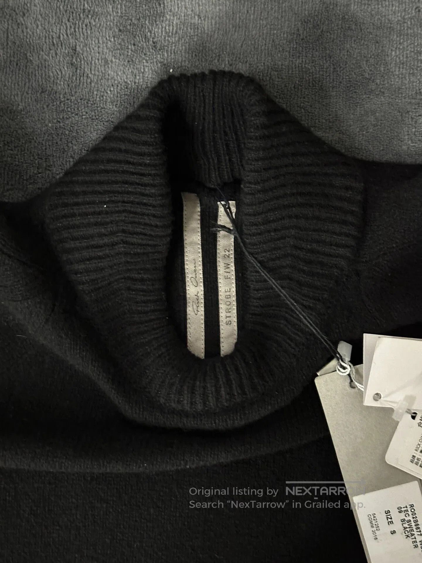 Rick Owens Rick Owens Black Batwing Sleeve Jacket. Size US S / EU 44-46 / 1 - 6 Thumbnail
