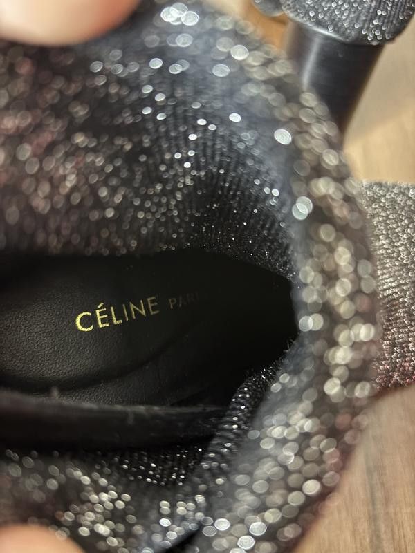 Celine Shiny boots-socks celine Size US 7 / IT 37 - 4 Thumbnail