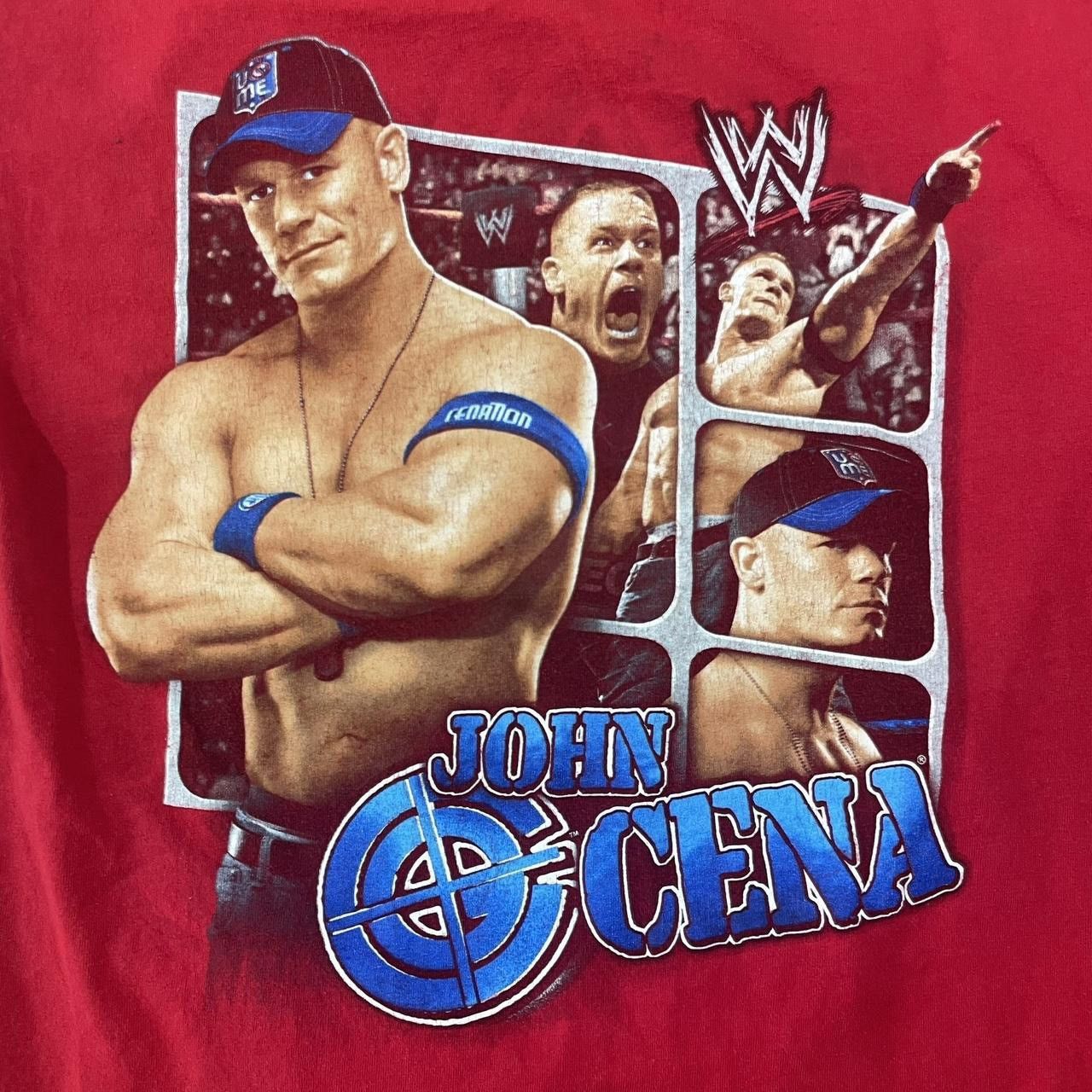 WWE × WWF 2008 John Cena WWE T-Shirt Size US M / EU 48-50 / 2 - 3 Thumbnail