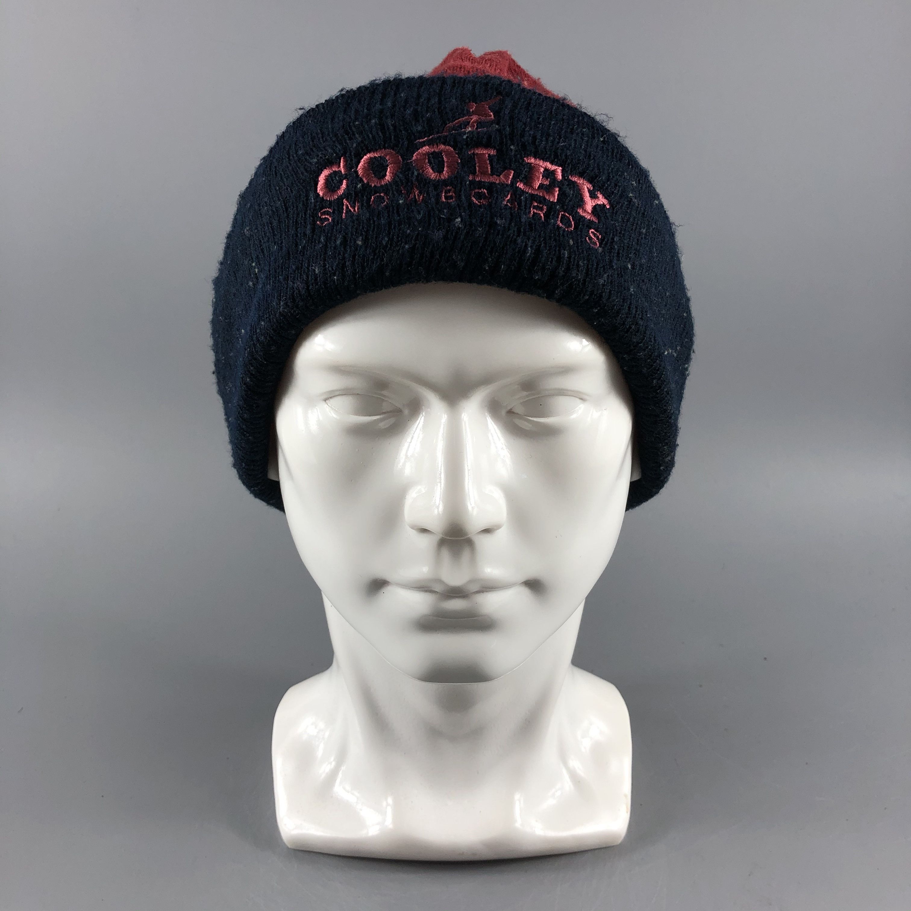 image of Vintage Cooleys Snowboards Hats Ski Beanie Snow Hat Snow Cap B257, Men's