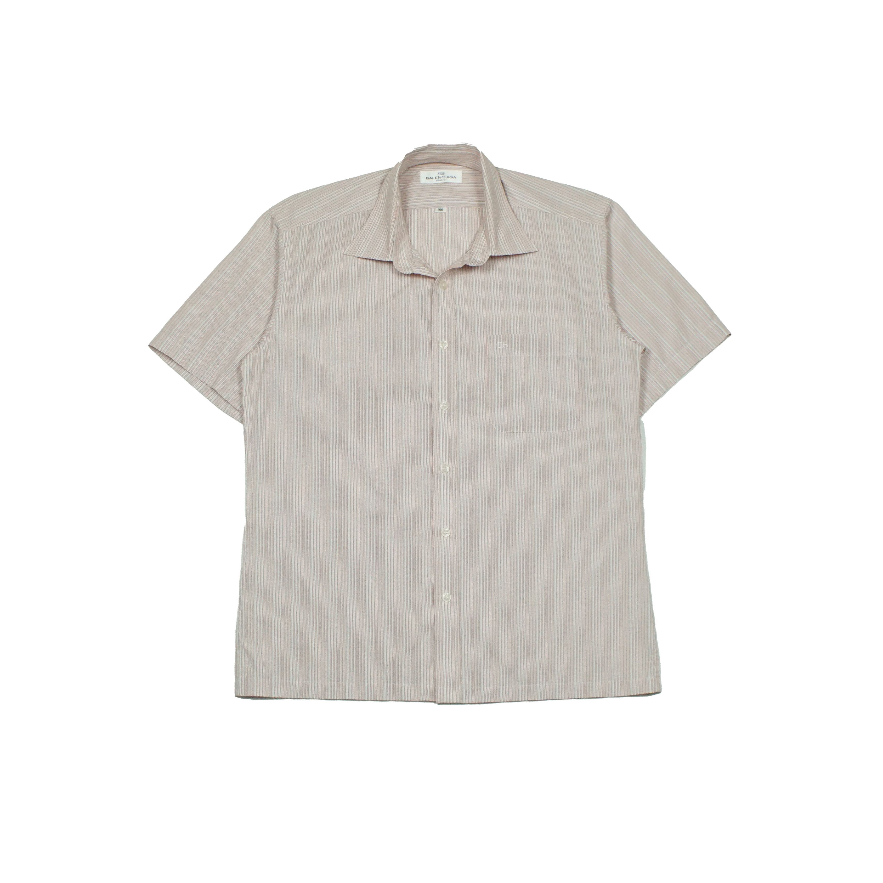 Balenciaga *NoTariff 90s Balenciaga Stripe Shirt Size US S / EU 44-46 / 1 - 1 Thumbnail