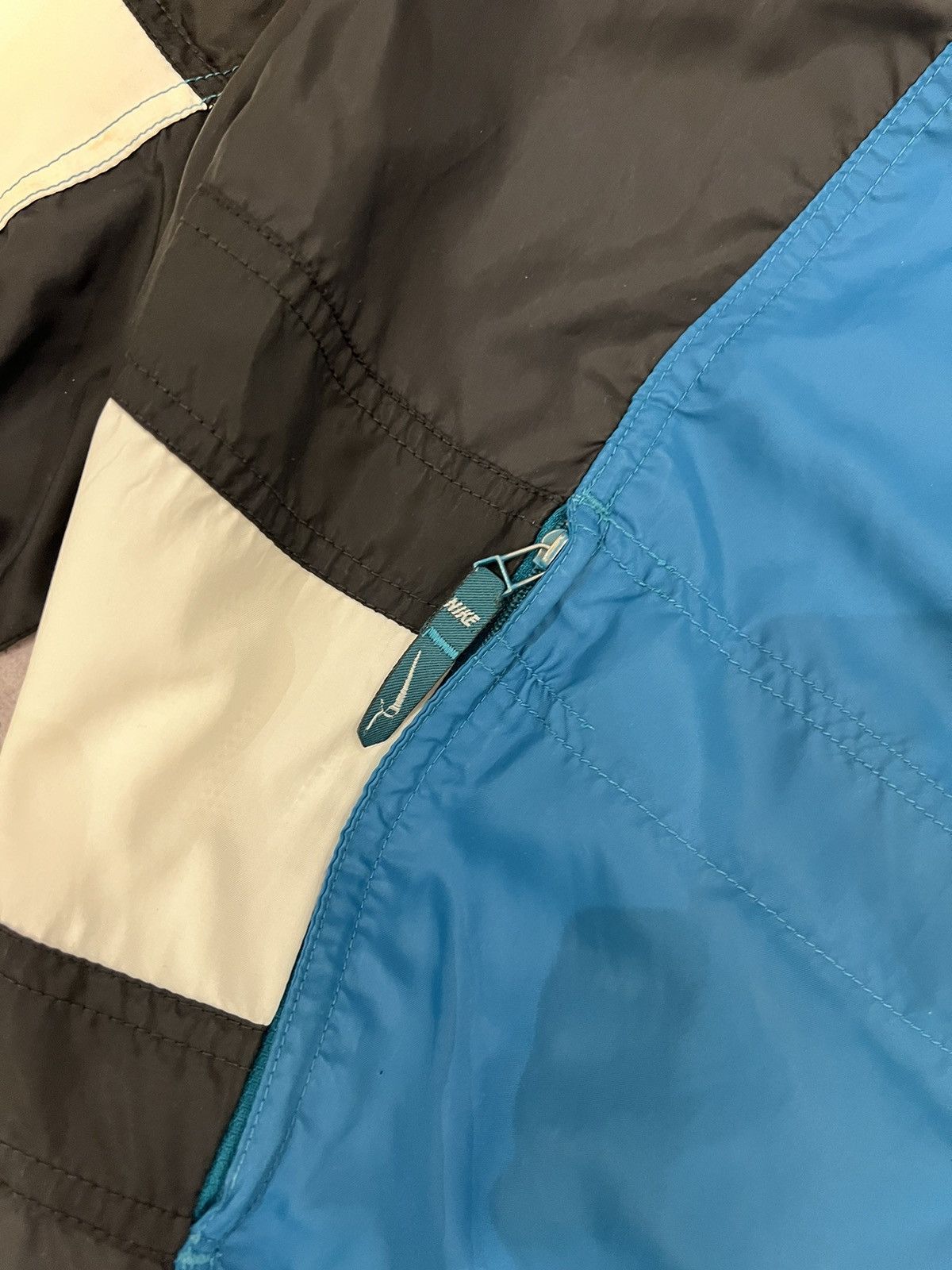 Nike 🩸RARE🩸Nike Vintage 90s Big Logo Jacket Size US L / EU 52-54 / 3 - 9 Thumbnail