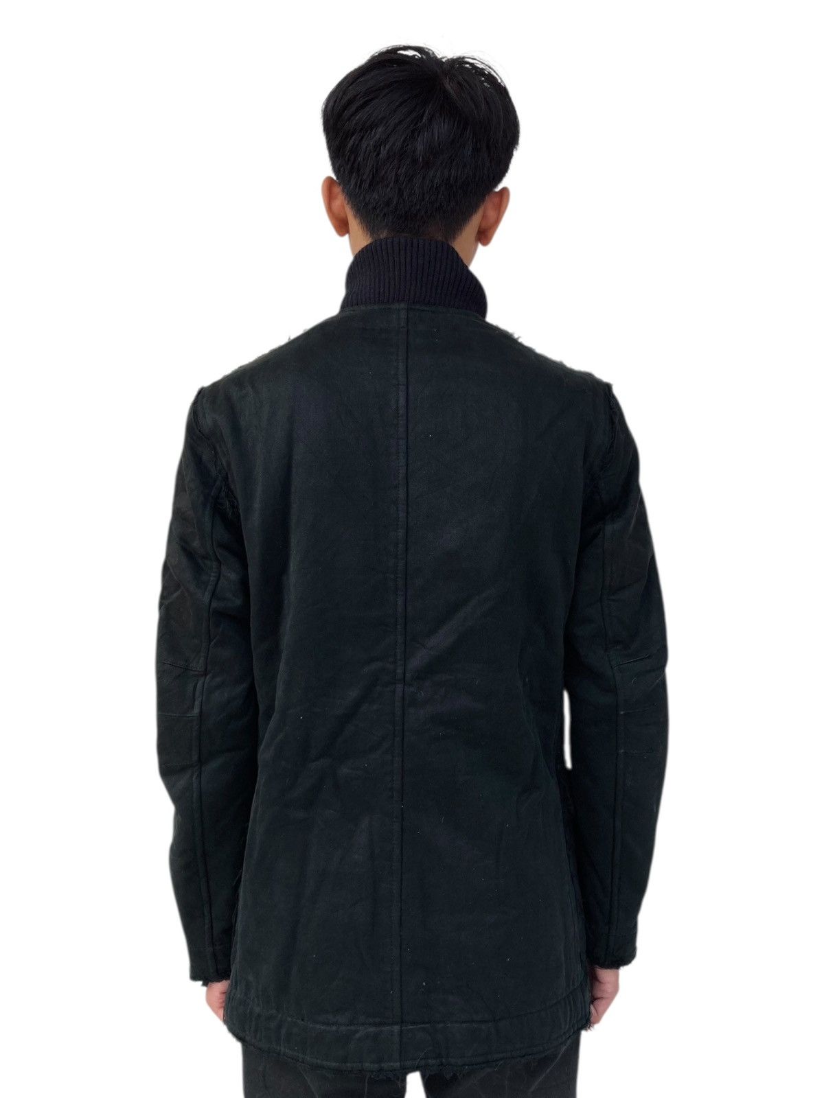 14th Addiction 1990s Katharine Hamnett - Raw Fringe Jacket Size US M / EU 48-50 / 2 - 2 Thumbnail